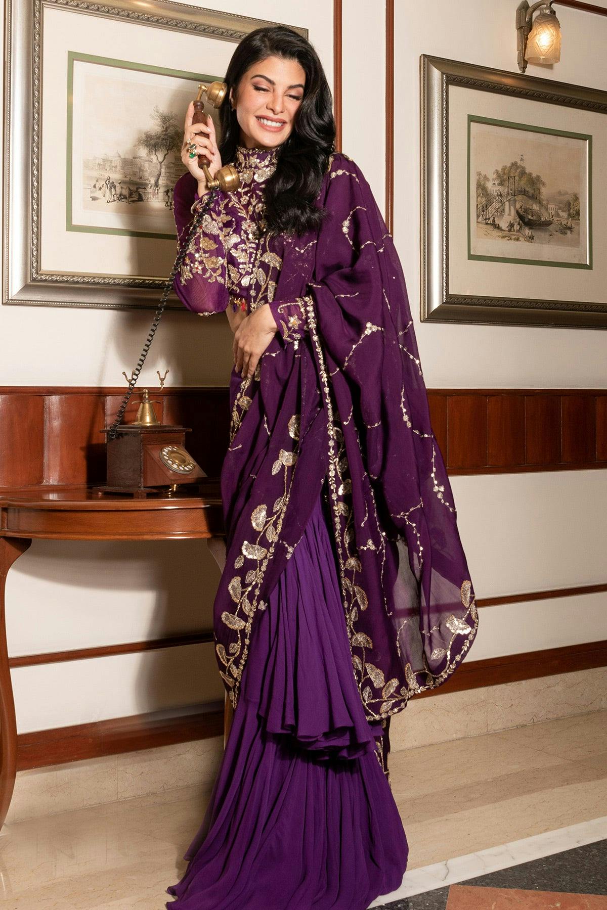 Jacqueline Fernandez In VIARA, a product by Mahima Mahajan