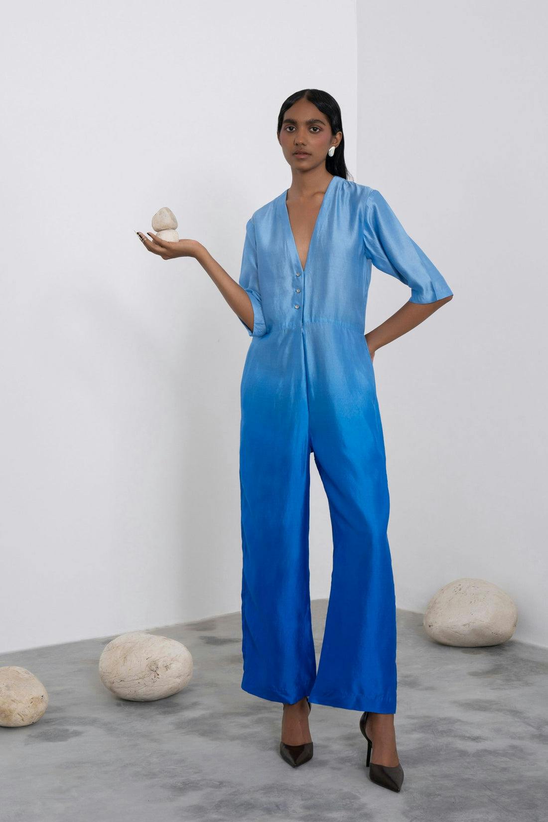 Ombre Boxy Jumpsuit, a product by Corpora Studio