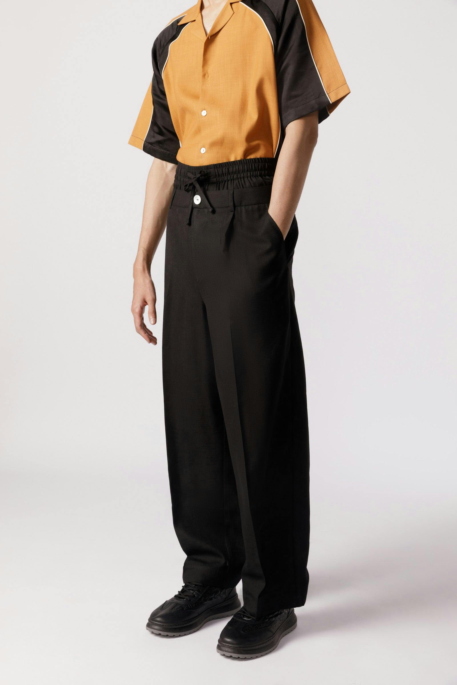 Double waist baggy pants, a product by Line Outline