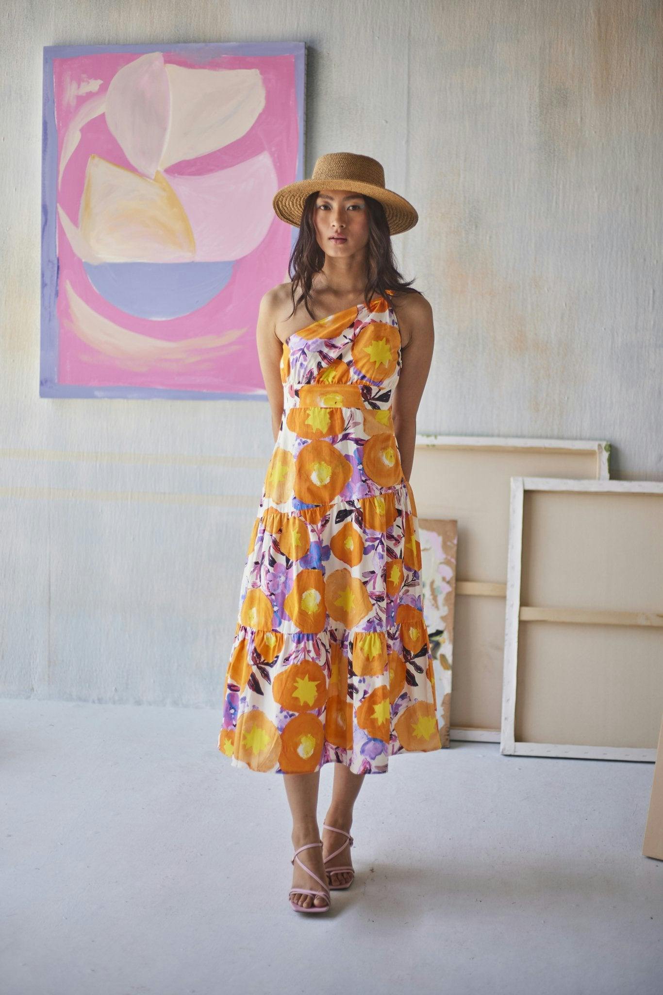 Arancio Dress, a product by Sage By Mala