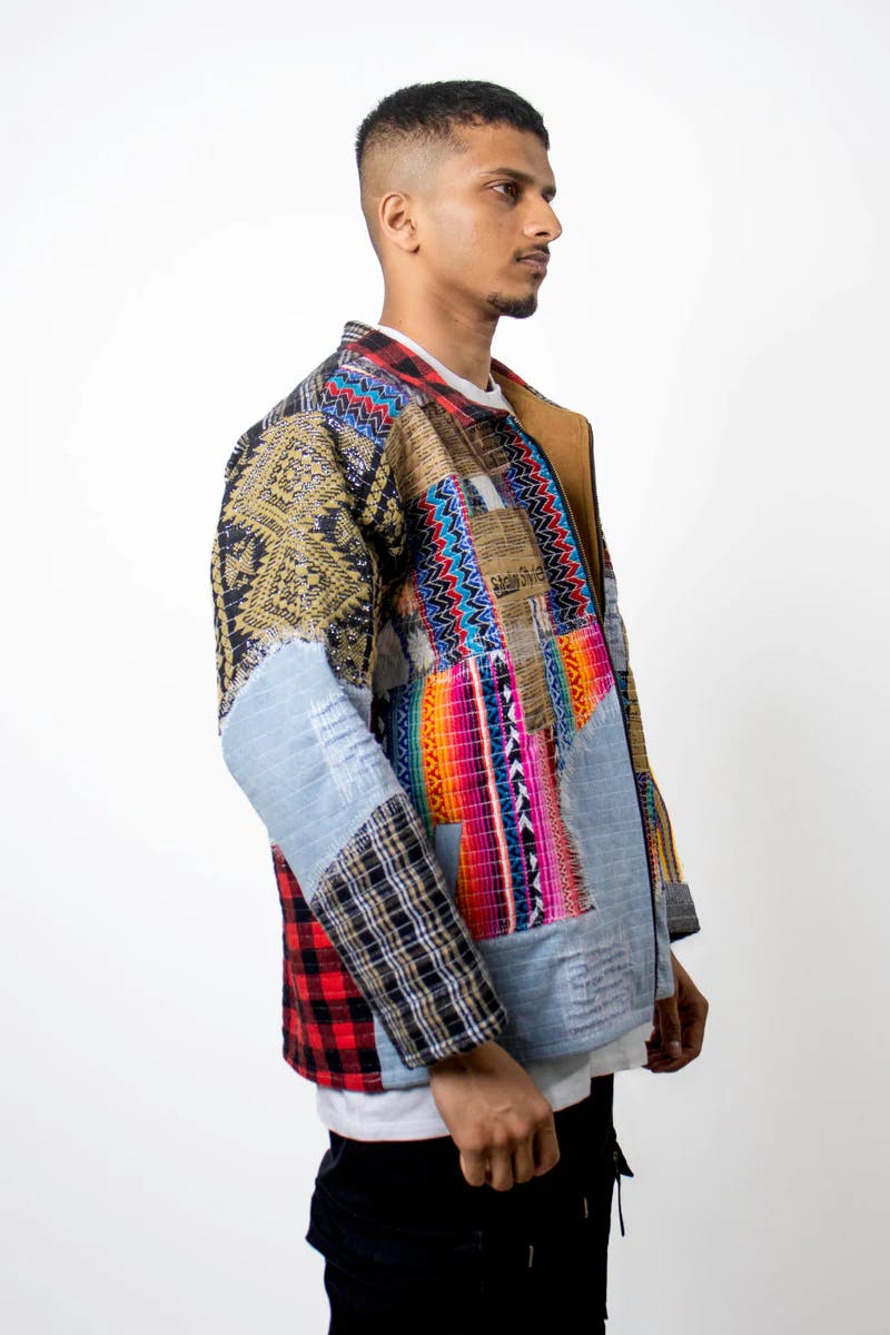Thumbnail preview #2 for Ethnic Patchwork Jacket
