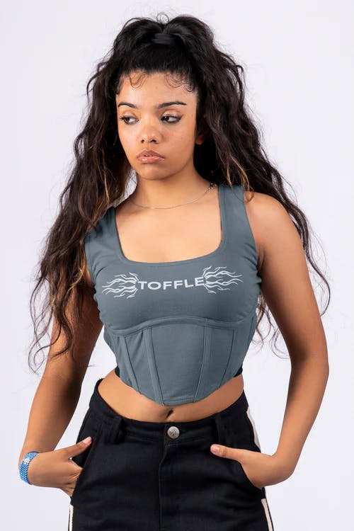 Charcoal Tank Top, a product by TOFFLE