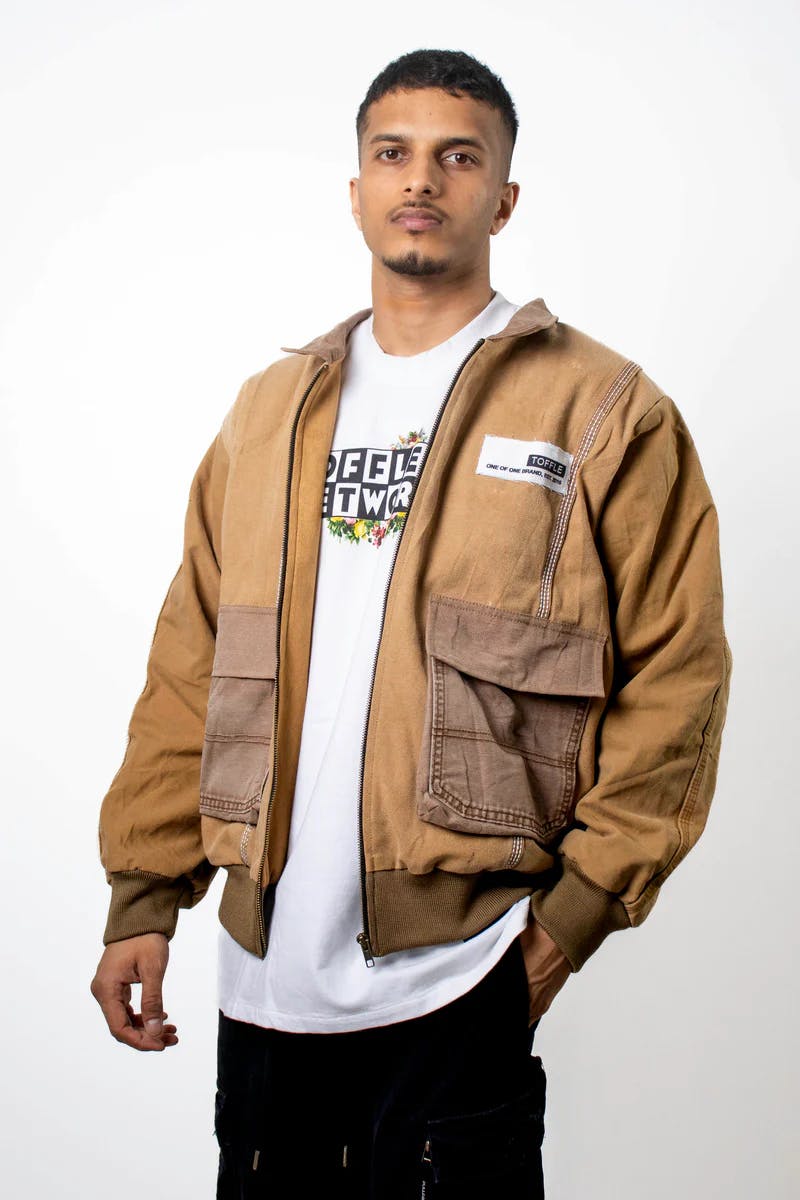Reconstructed Brown Jacket, a product by TOFFLE