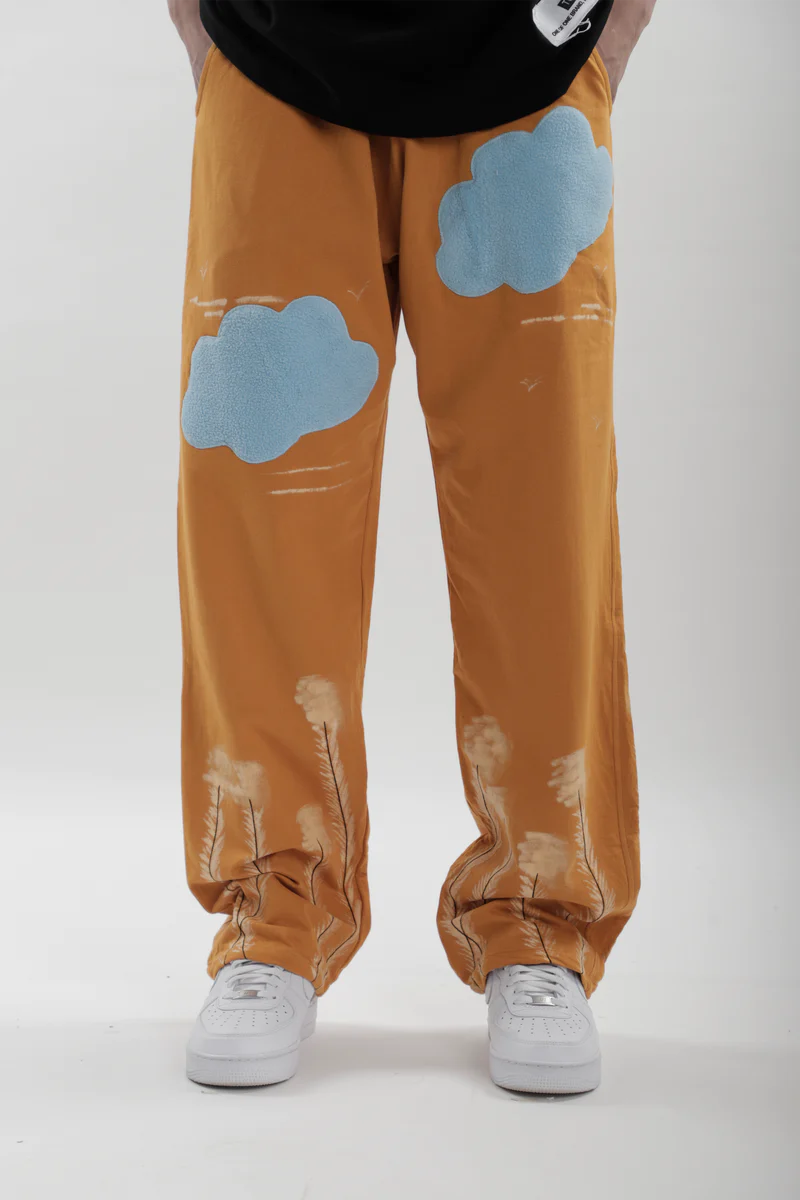 Thumbnail preview #0 for Bleached Floral Joggers