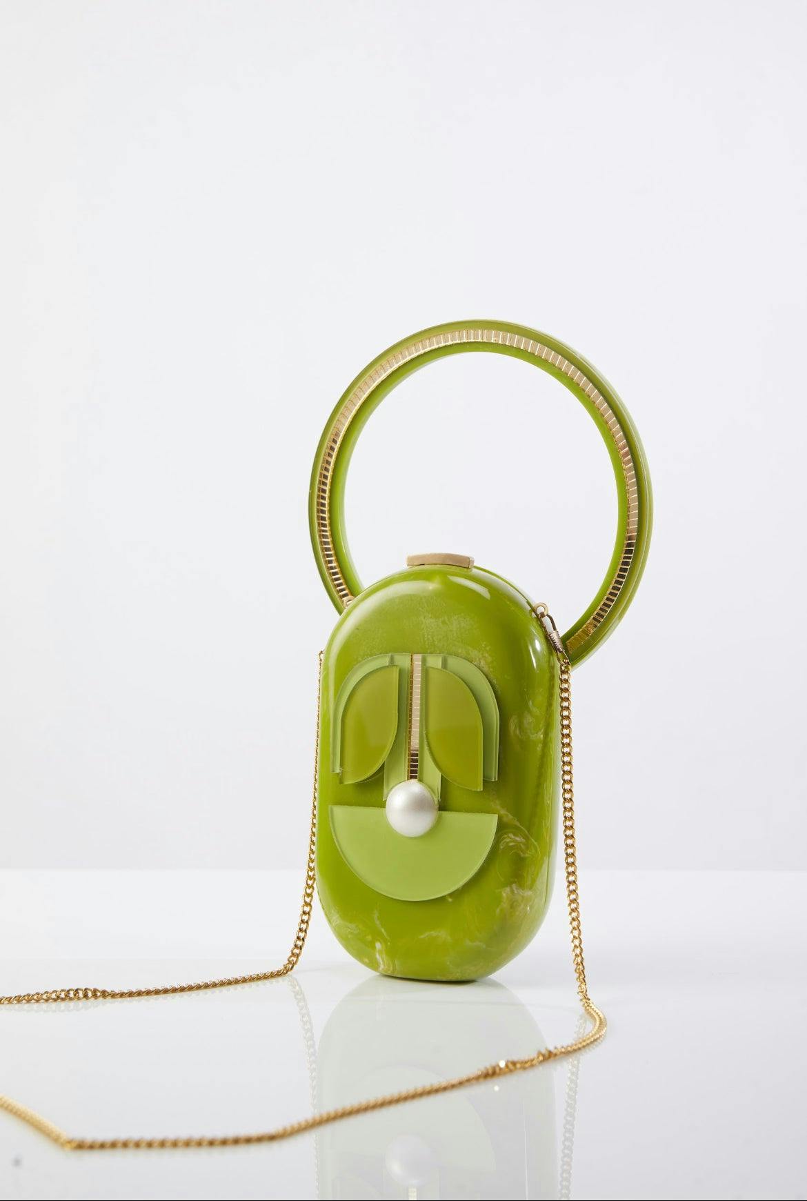 Pérola Bag | Green, a product by Curated Curiosities