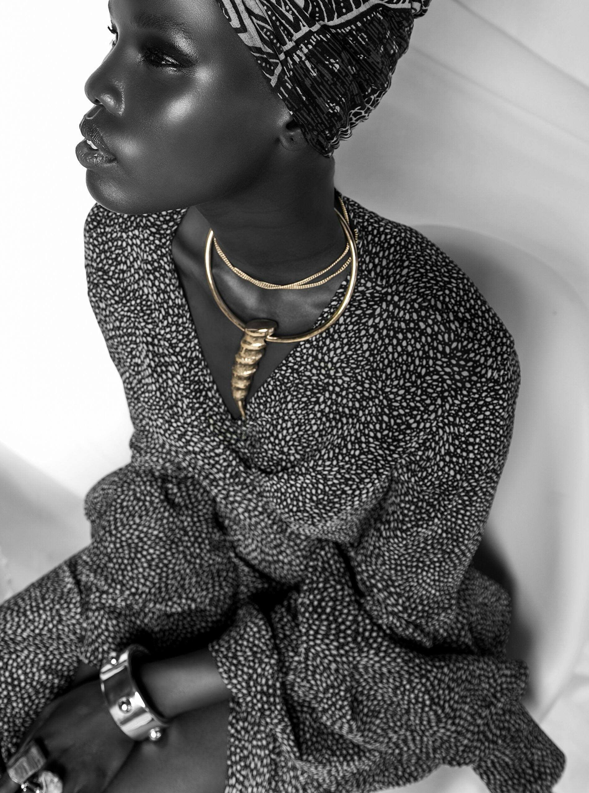 Thumbnail preview #4 for Lisimba Handmade Brass Choker