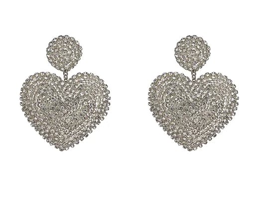 Thumbnail preview #2 for Babette Heart Earrings