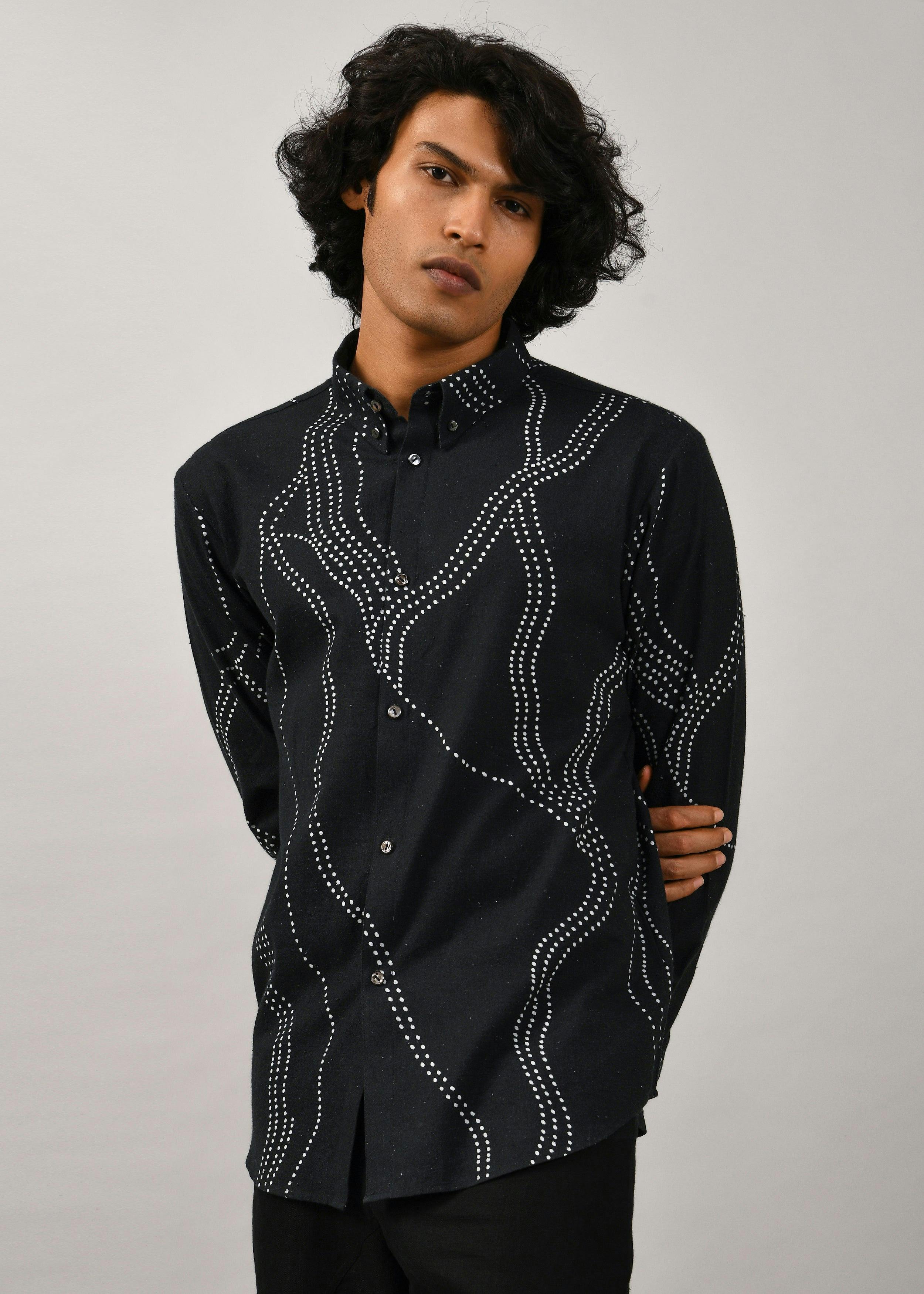 Constellation Print Shirt, a product by Country Made