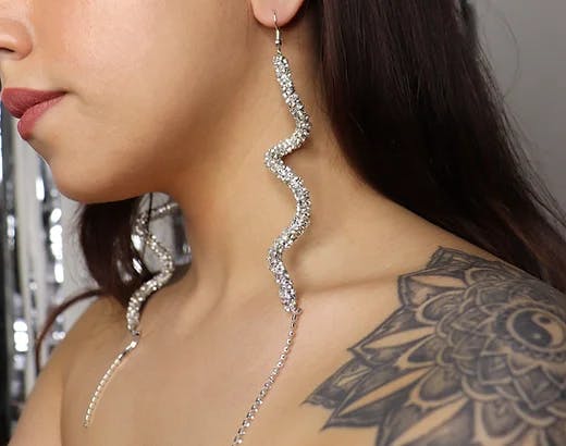 Lucy Flexi-wire Earrings, a product by Label Pooja Rohra