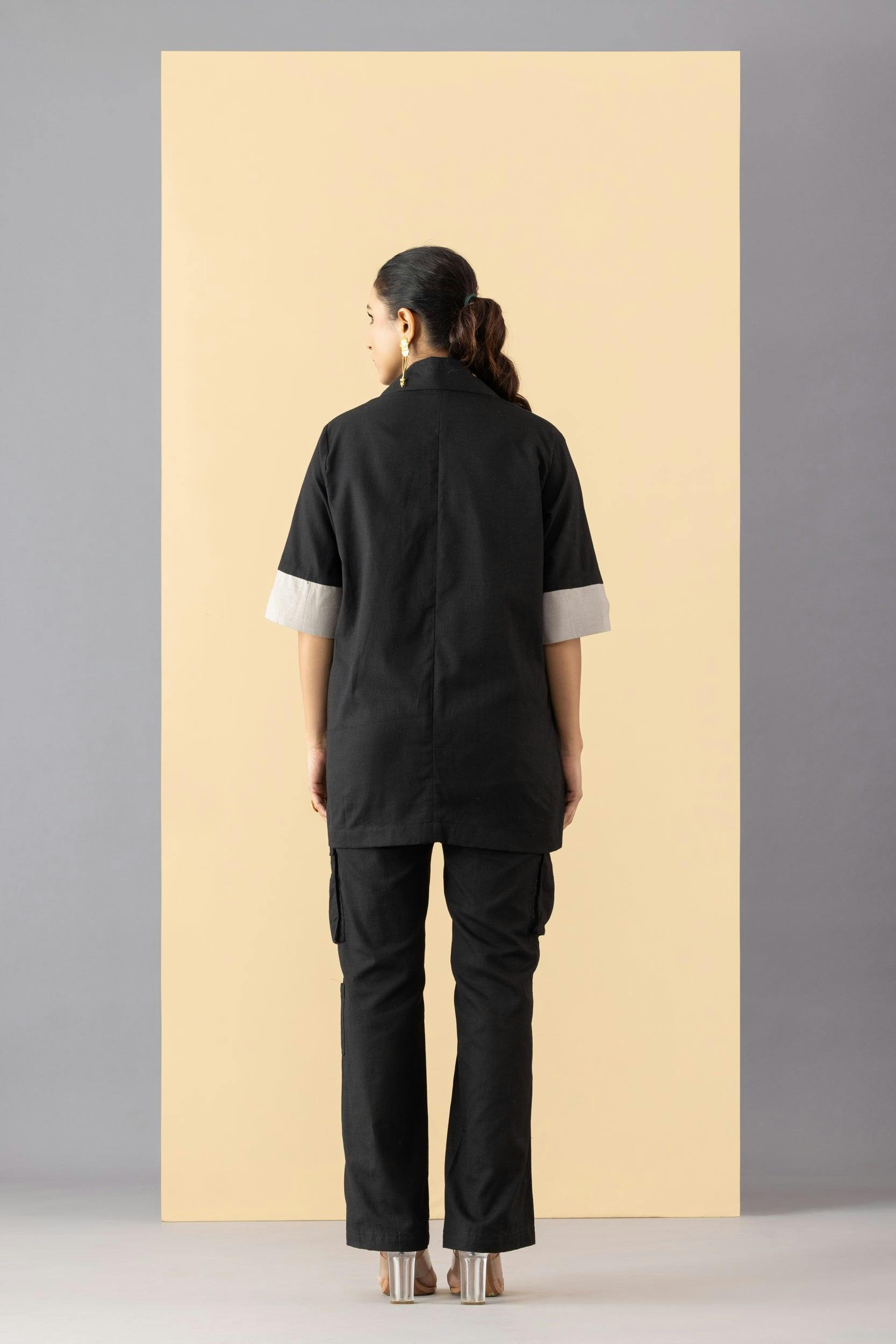 Thumbnail preview #4 for BLACK CARGO PANTS