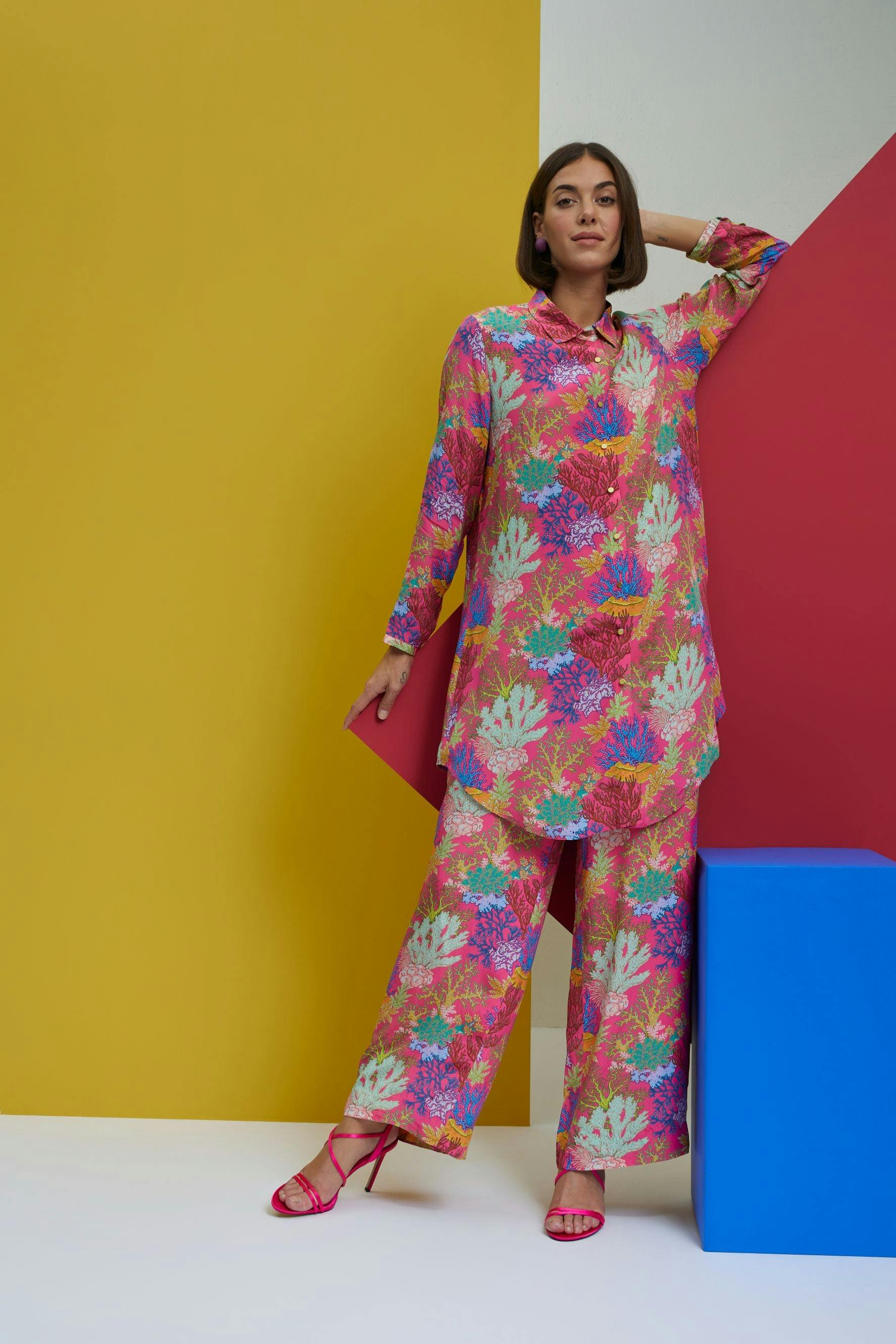sea you - Over Size Long Shirt With Pants, a product by Nautanky