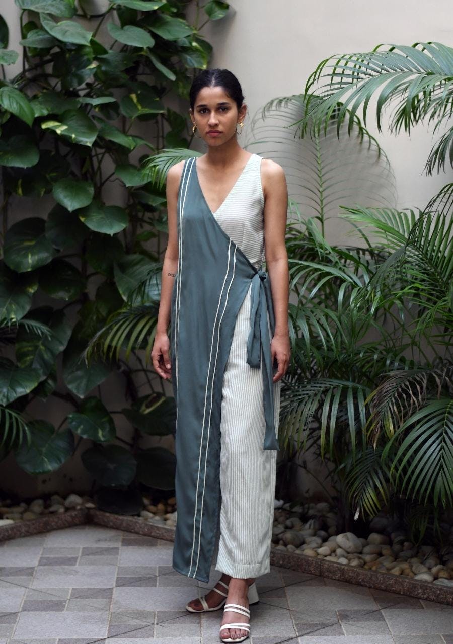 WRAP AROUND JUMPSUIT, a product by N/A by Nitya