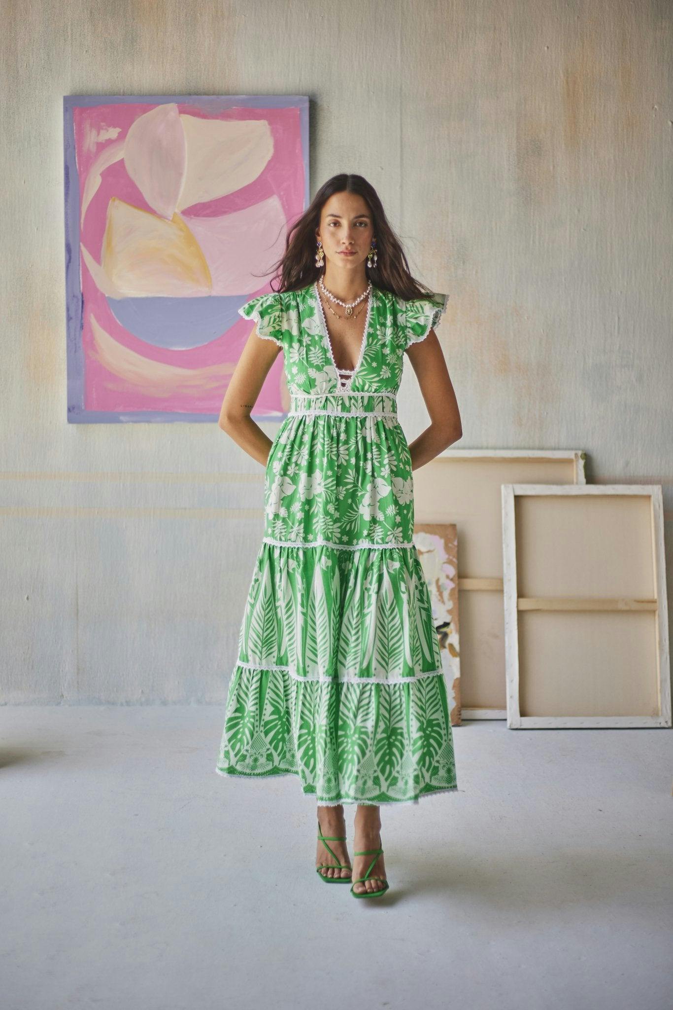 La Verdura Dress, a product by Sage By Mala