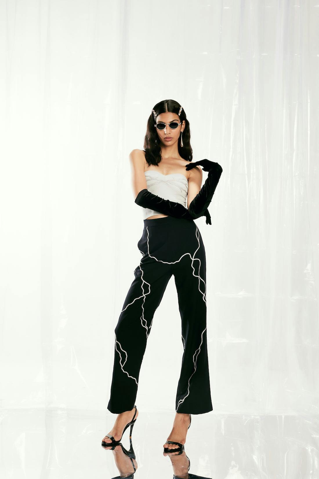 Wave Trousers, a product by Pocketful Of Cherrie