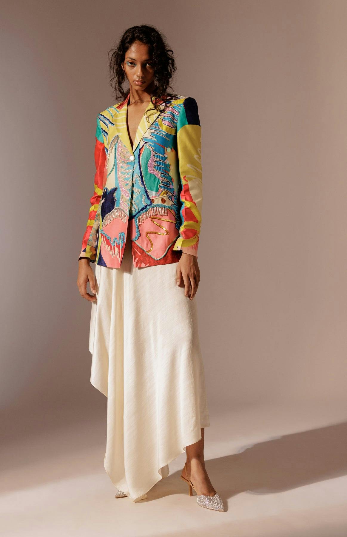 Juno Embroidered Blazer, a product by Advait India