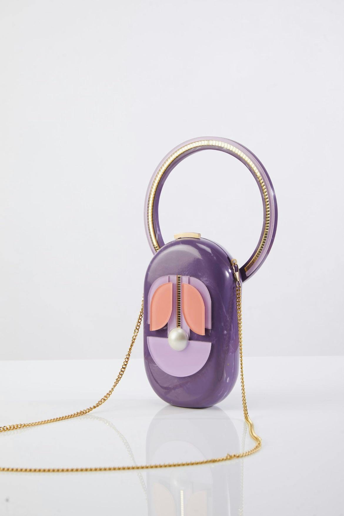 Pérola Bag | Purple, a product by Curated Curiosities