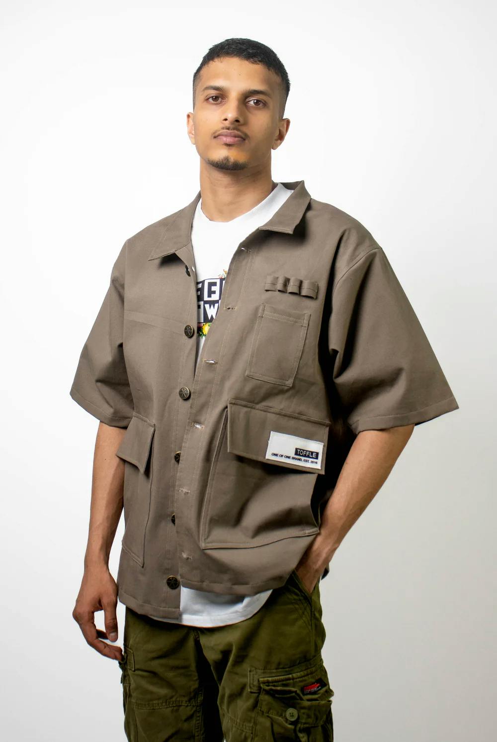 Workwear Brown Shirt, a product by TOFFLE