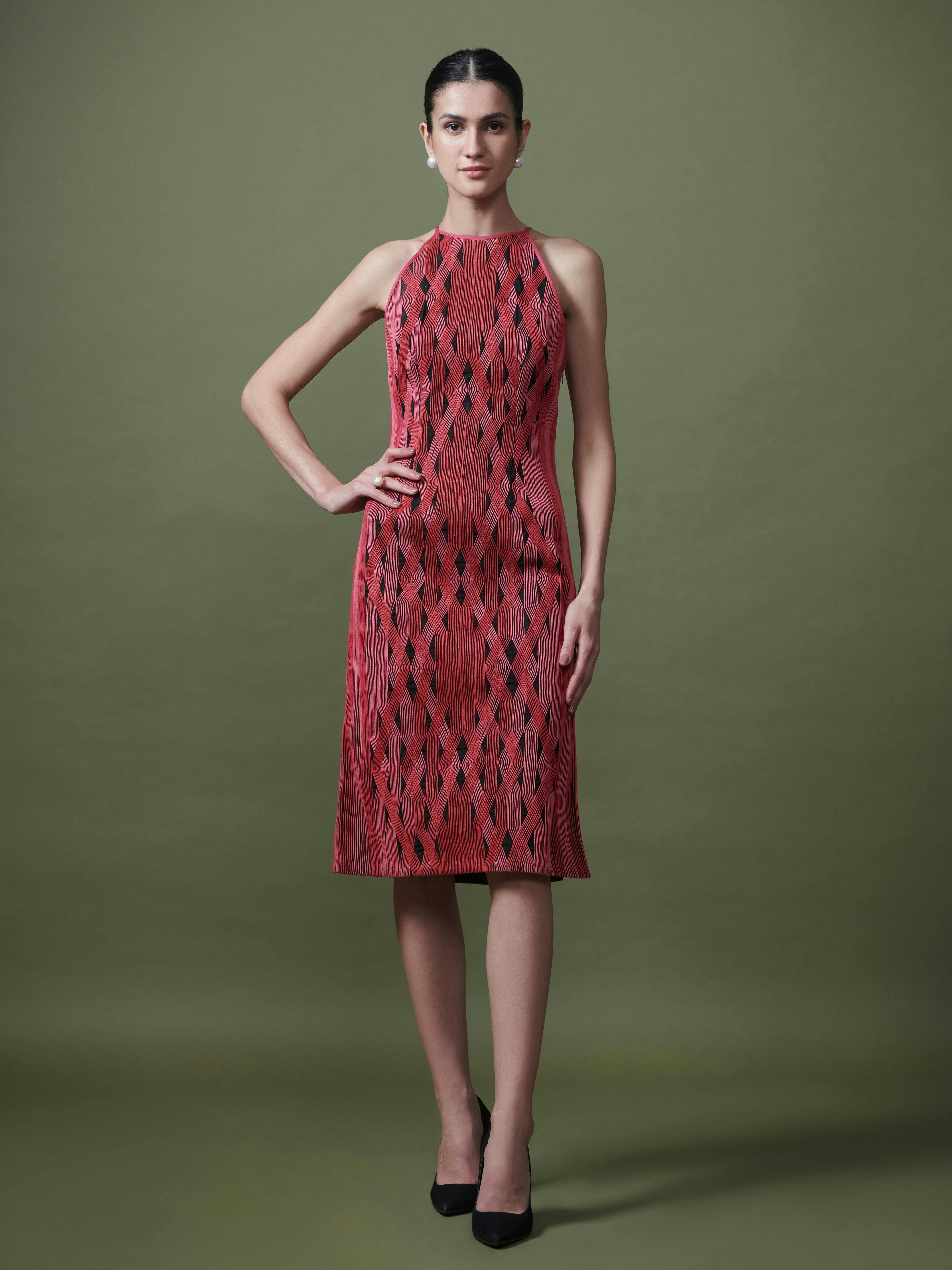 Entwined corded dress, a product by Shriya Khanna