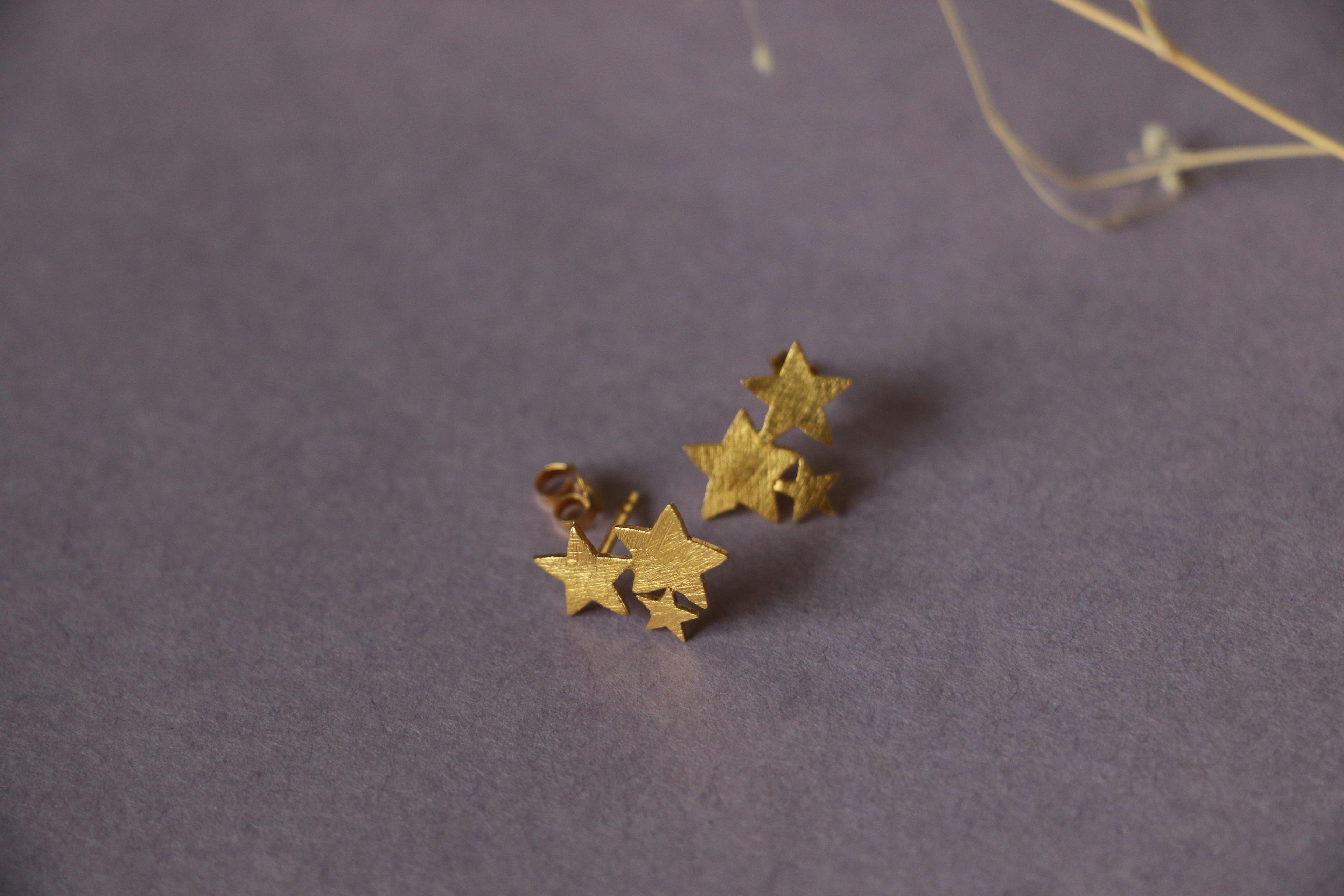 Stary ear studs, a product by The Jewel Closet Store