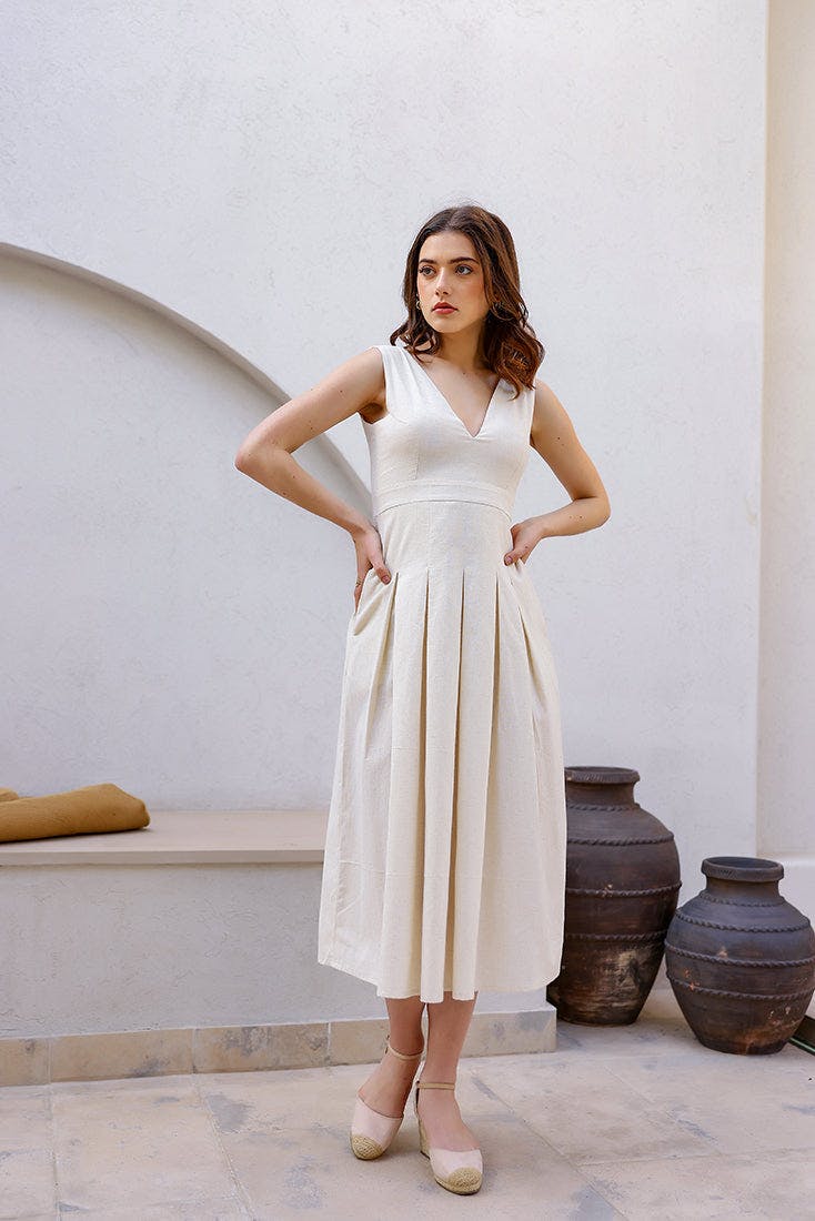 Harriet - Structured Khadi Midi, a product by AlterEgoIndia