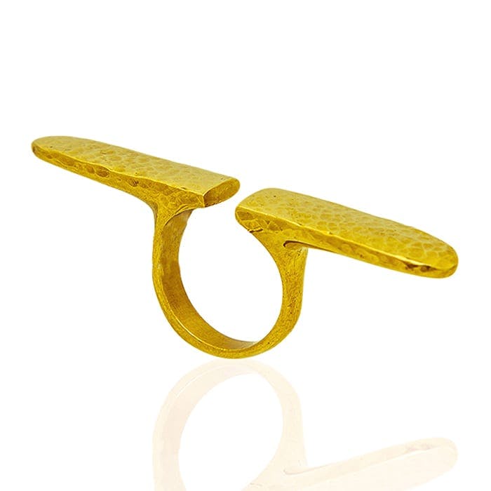 Thumbnail preview #1 for Akuu Brass Statement Ring