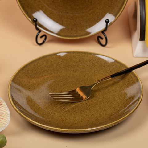 Thumbnail preview #5 for Golden Color Dinner Set - Set of 19