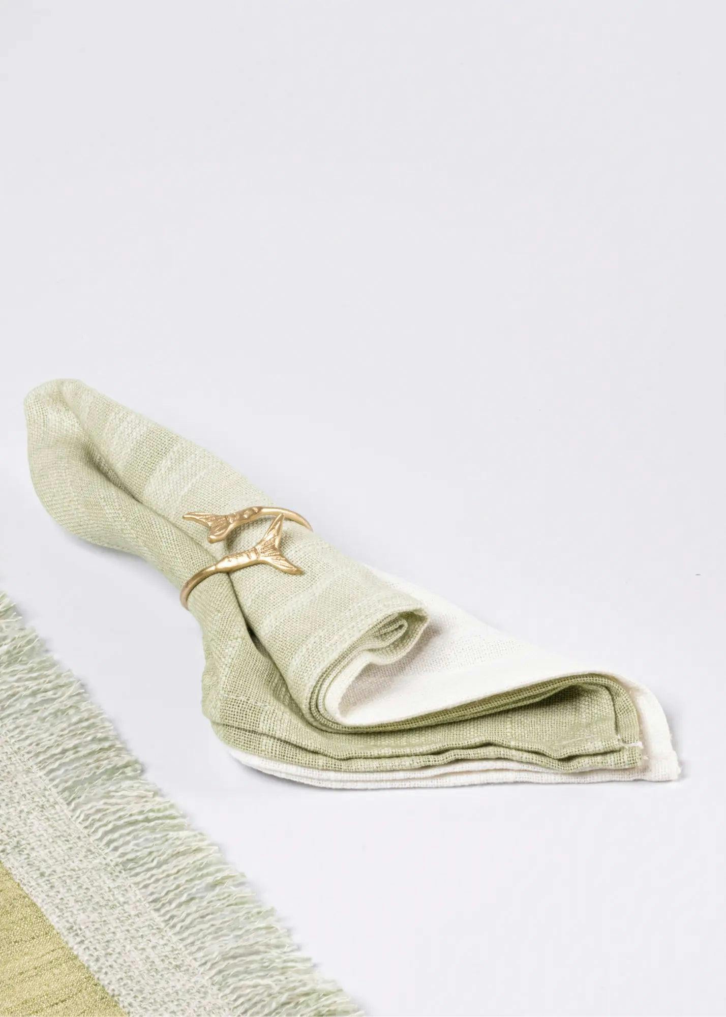 Thumbnail preview #0 for Mermaid Napkin Rings - Gold