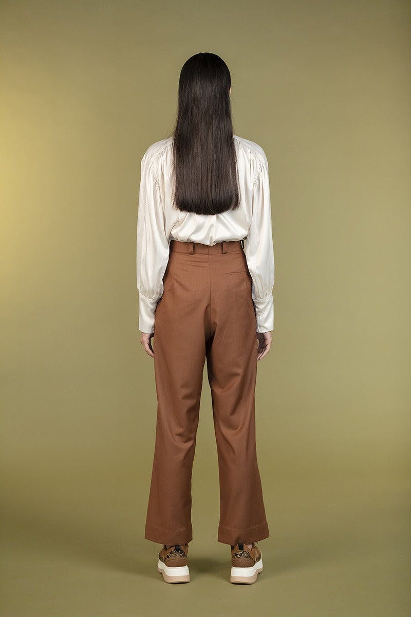 Thumbnail preview #3 for Wide Brown Trousers