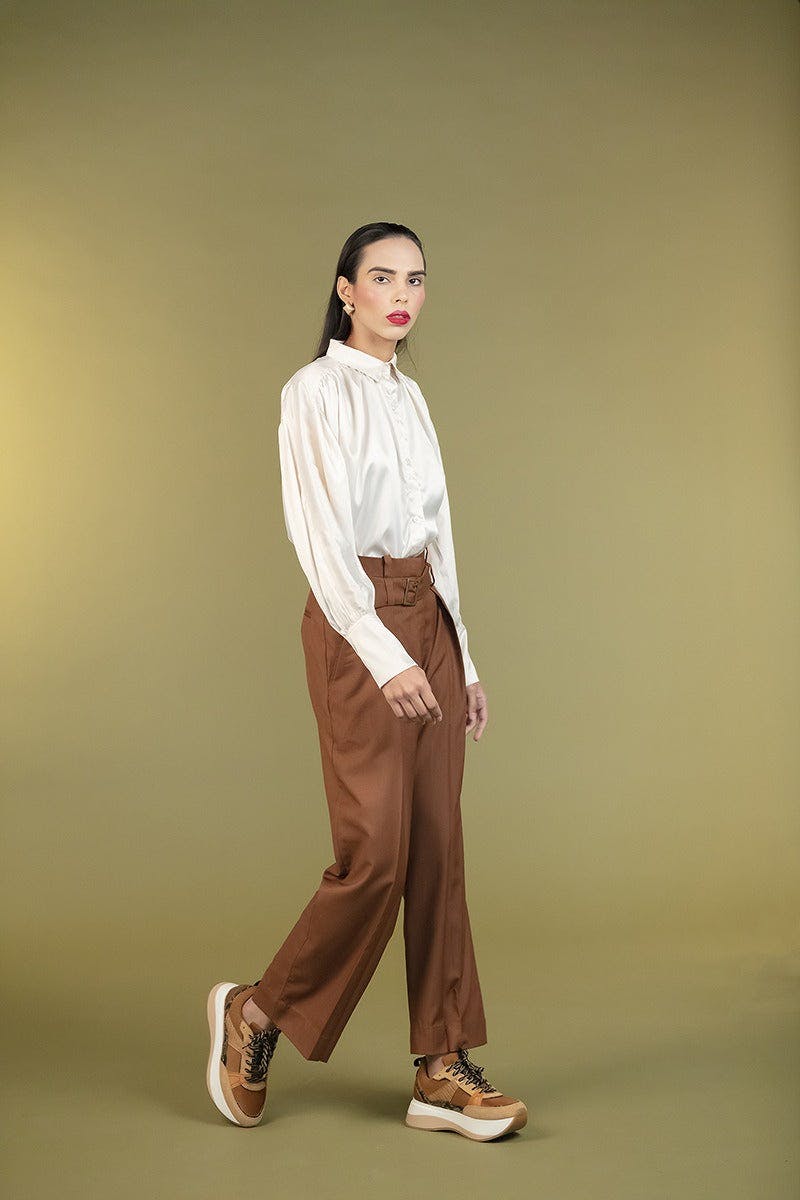 Thumbnail preview #2 for Wide Brown Trousers