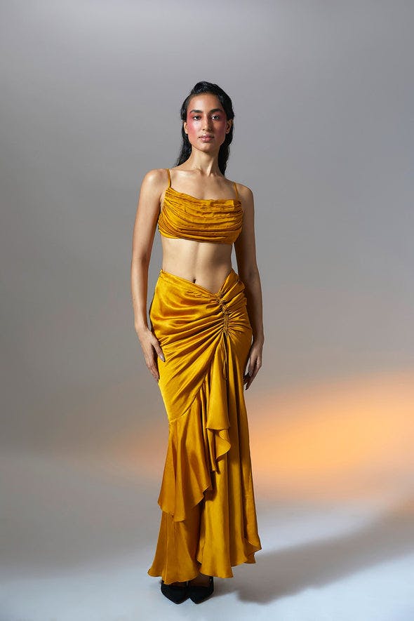 Marigold muse skirt, a product by AROKA