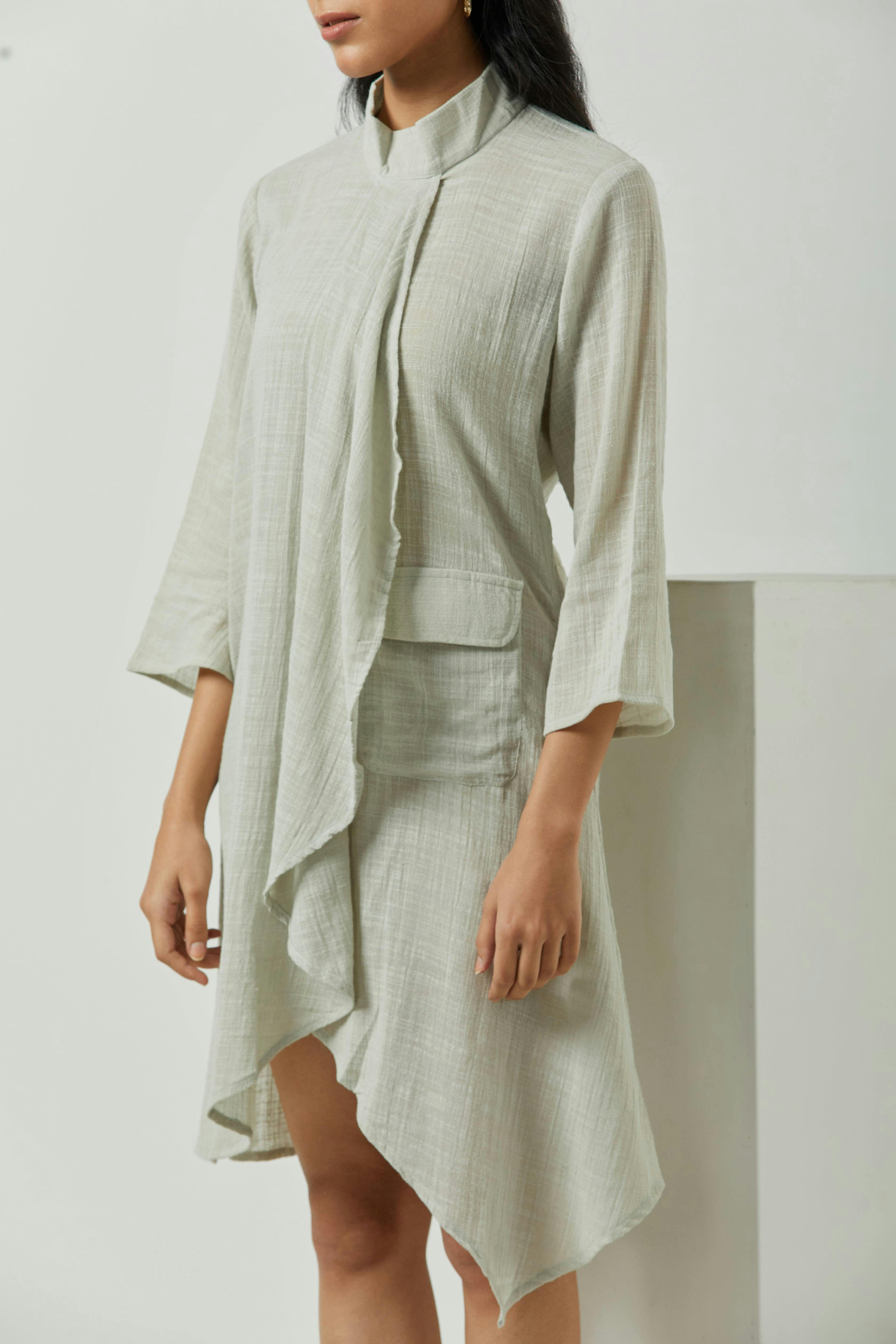 RISA CLOUD POCKET TUNIC DRESS, a product by MARKKAH STUDIO