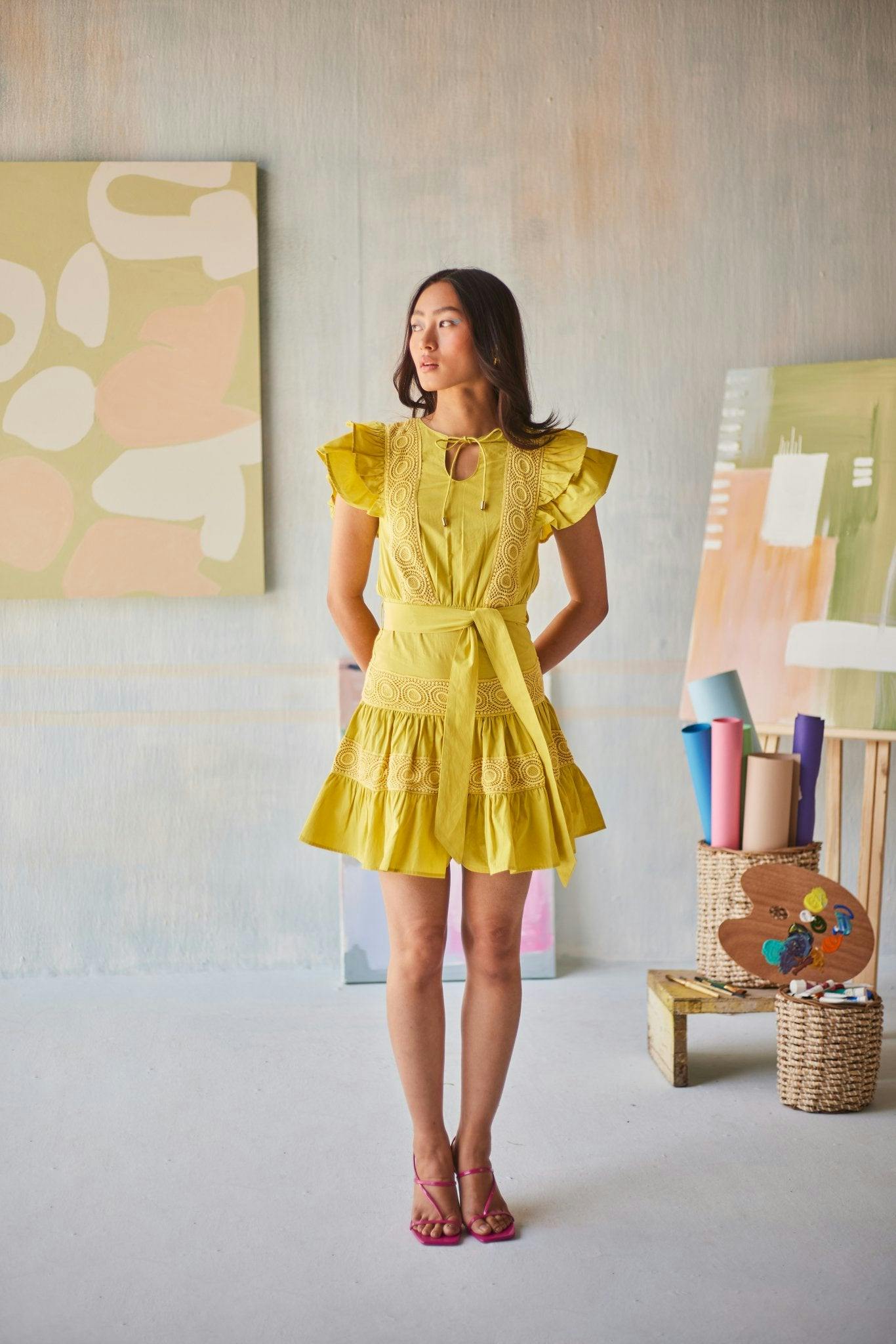 Chiara Mini Dress, a product by Sage By Mala
