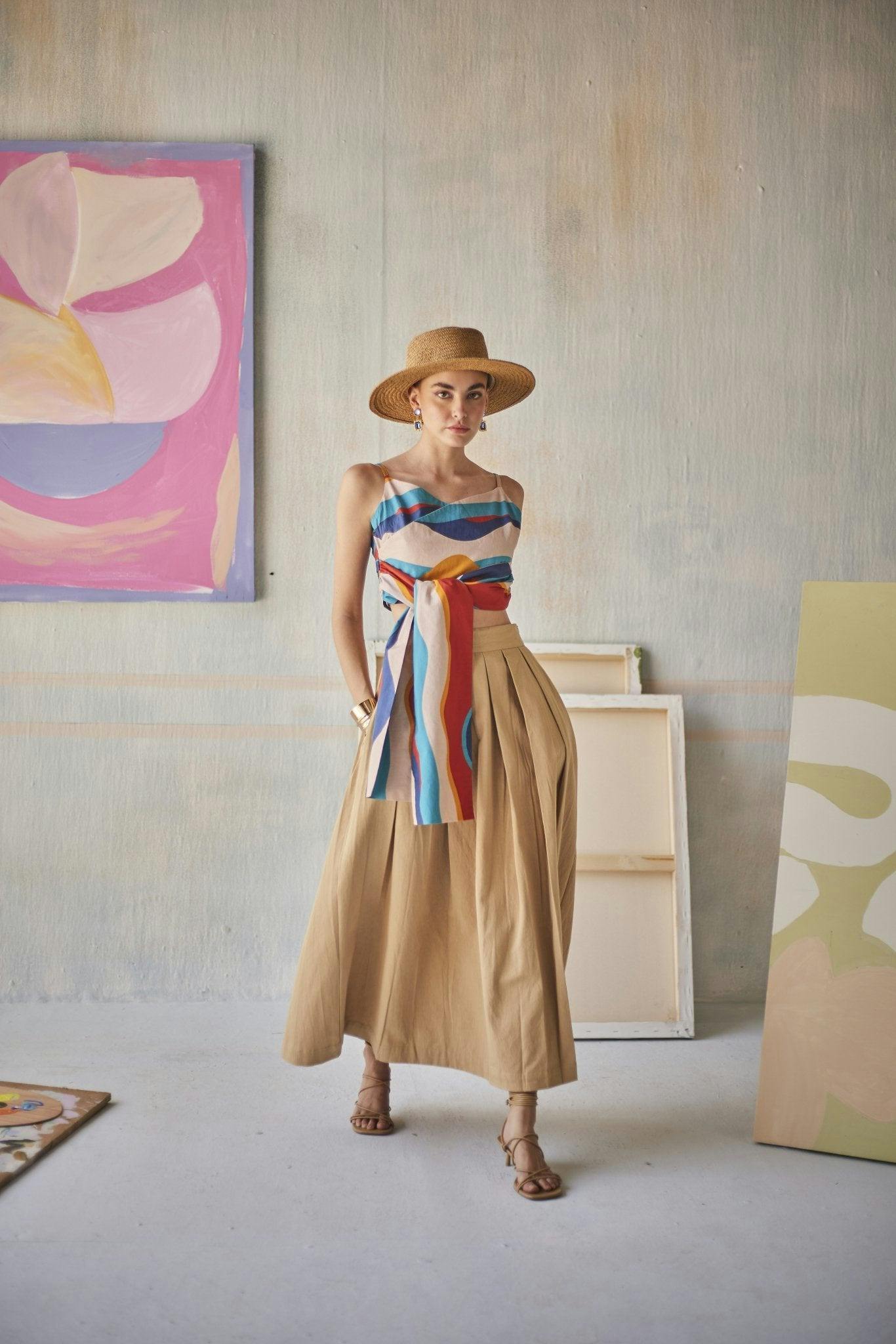 Donatella Skirt, a product by Sage By Mala