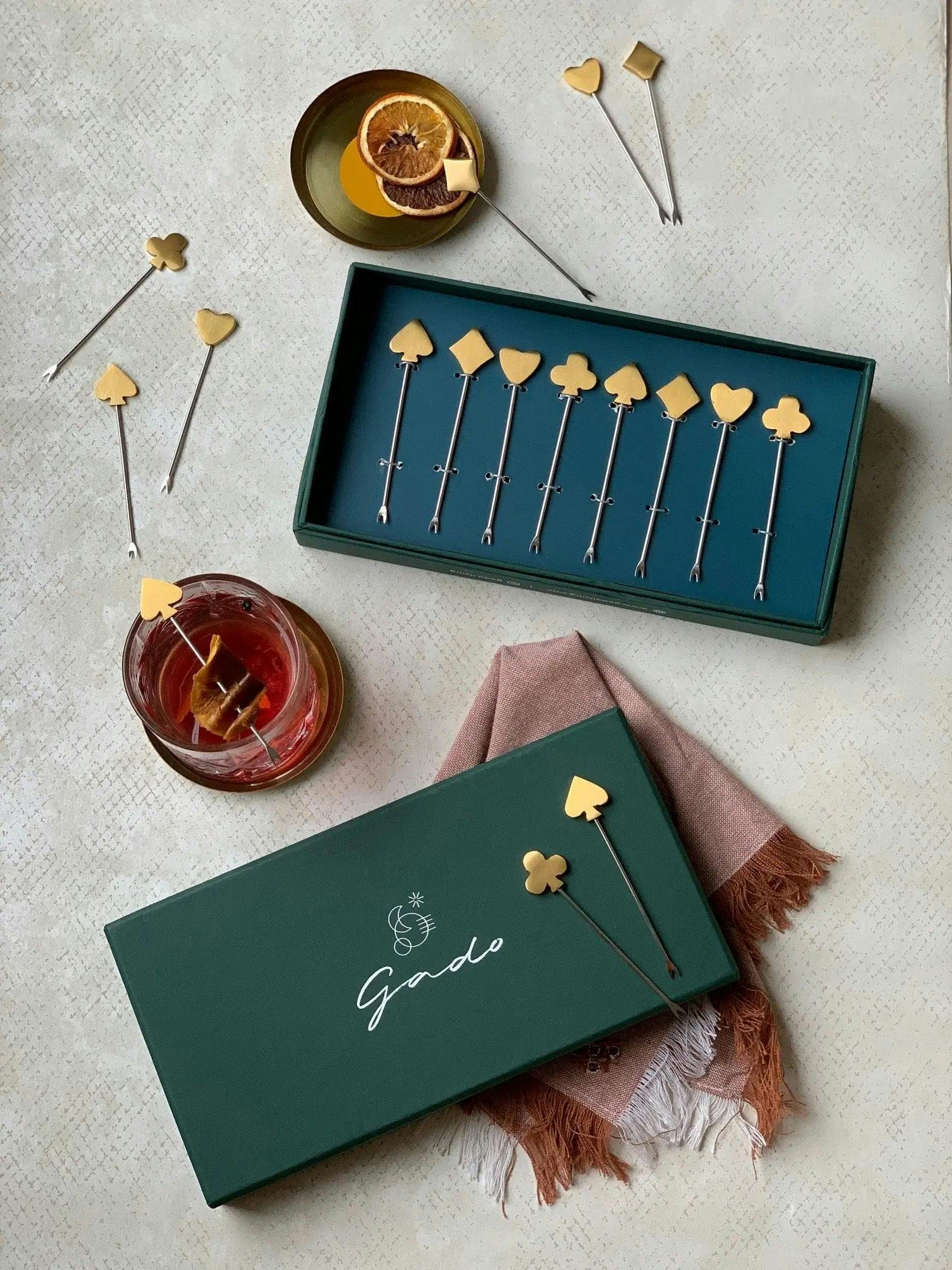 Thumbnail preview #4 for King Little Cocktail Picks - set of 8