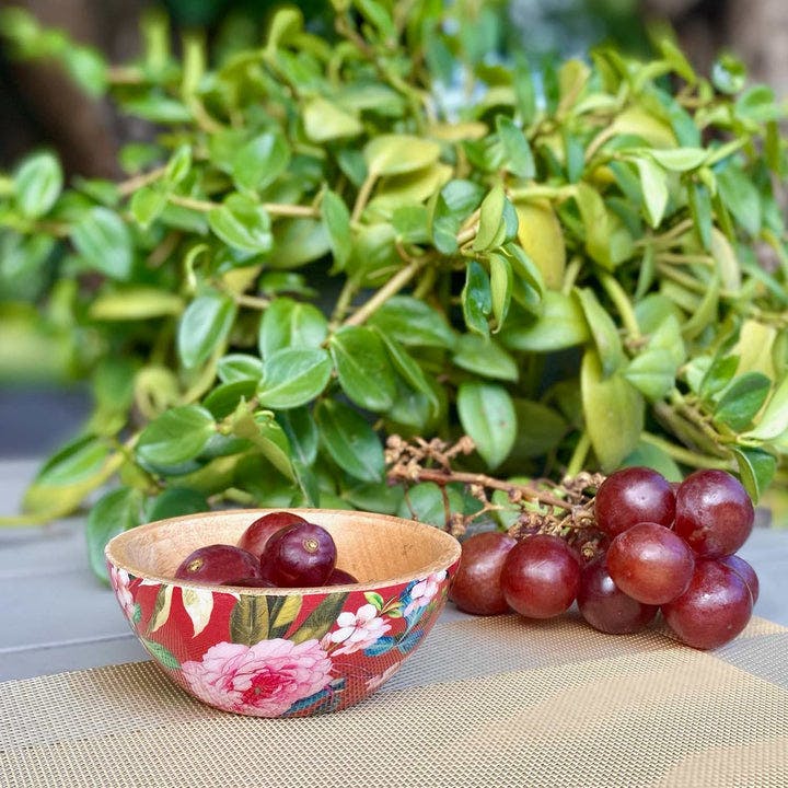 Thumbnail preview #1 for Large Oval Platter With Dip Bowl - Windsor Blooms