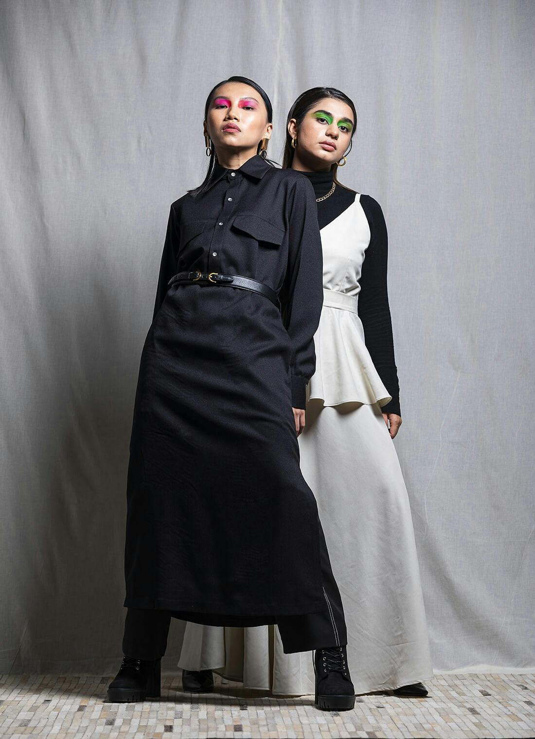 Front Flap Pocket Dress, a product by Corpora Studio