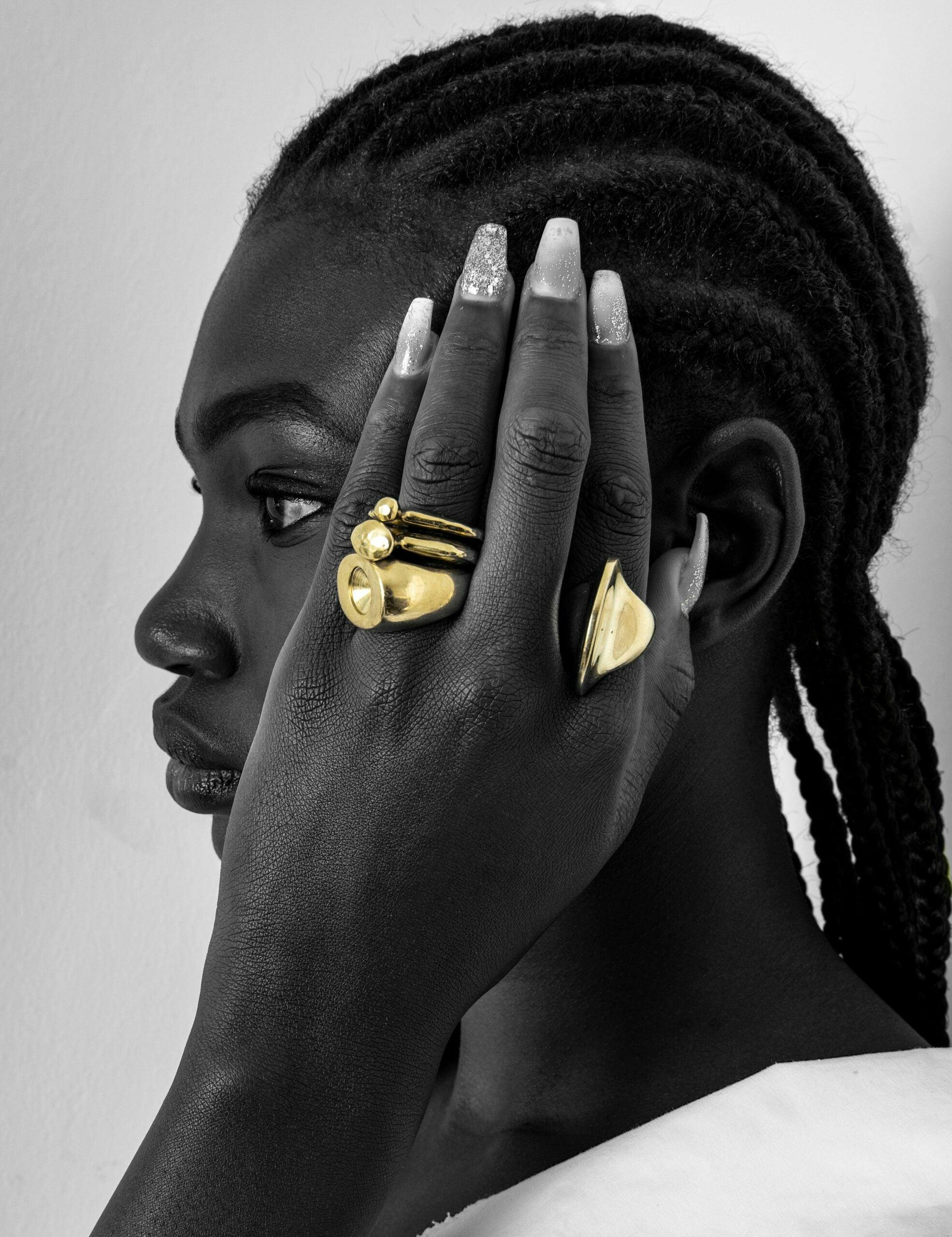 Kojika Brass Ring, a product by Adele Dejak