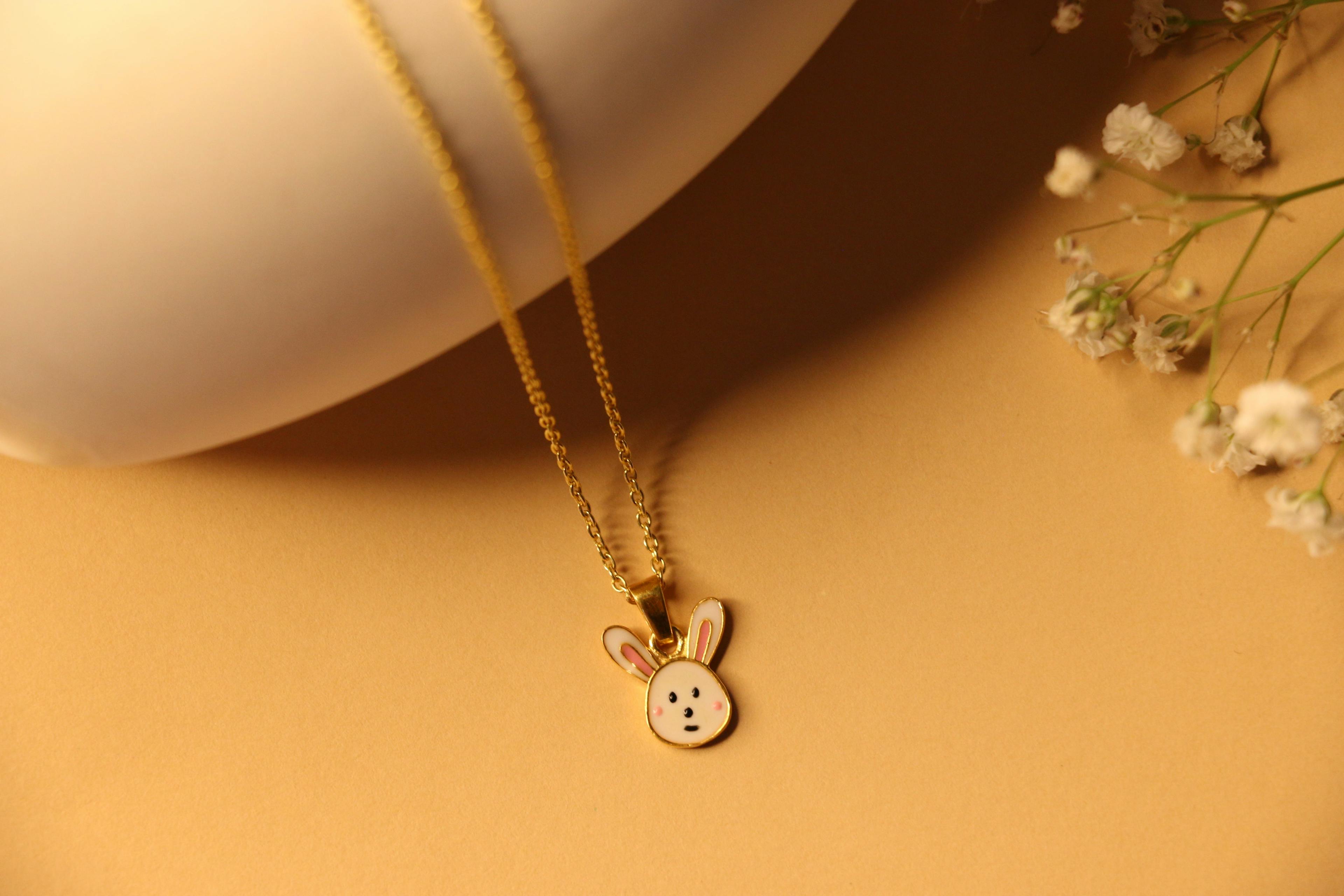 Thumbnail preview #1 for Bunny charm necklace