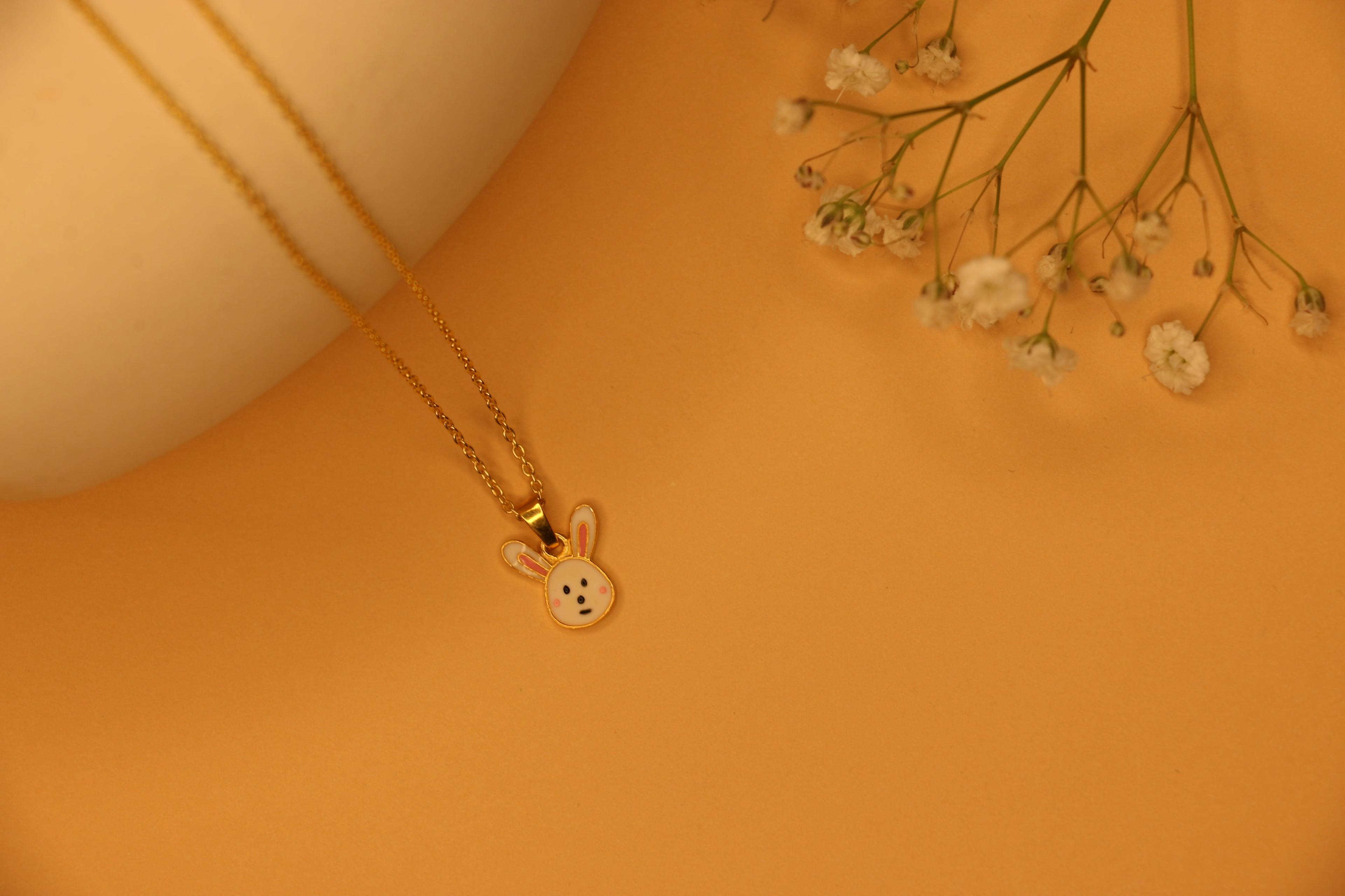 Thumbnail preview #2 for Bunny charm necklace