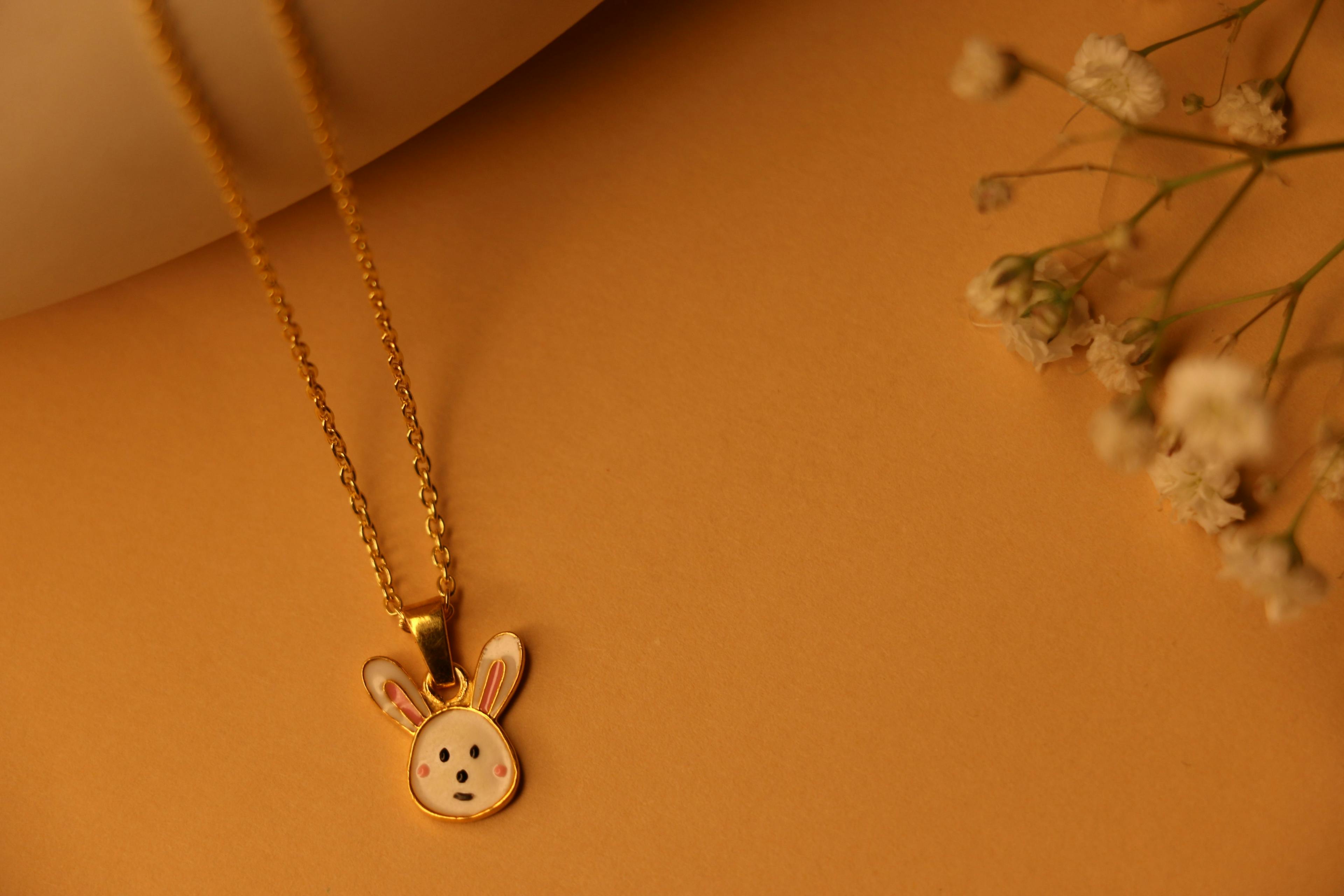 Bunny charm necklace, a product by The Jewel Closet Store