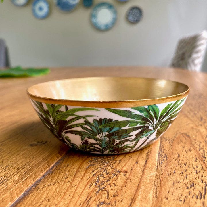 Thumbnail preview #1 for Oval Platter With Dip Bowl - Amazonia Day