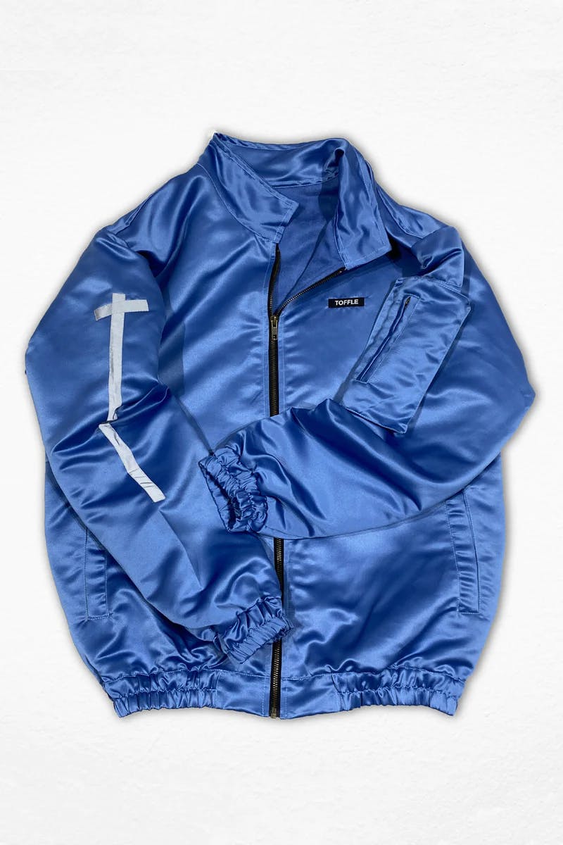 Blue Athleisure Jacket, a product by TOFFLE