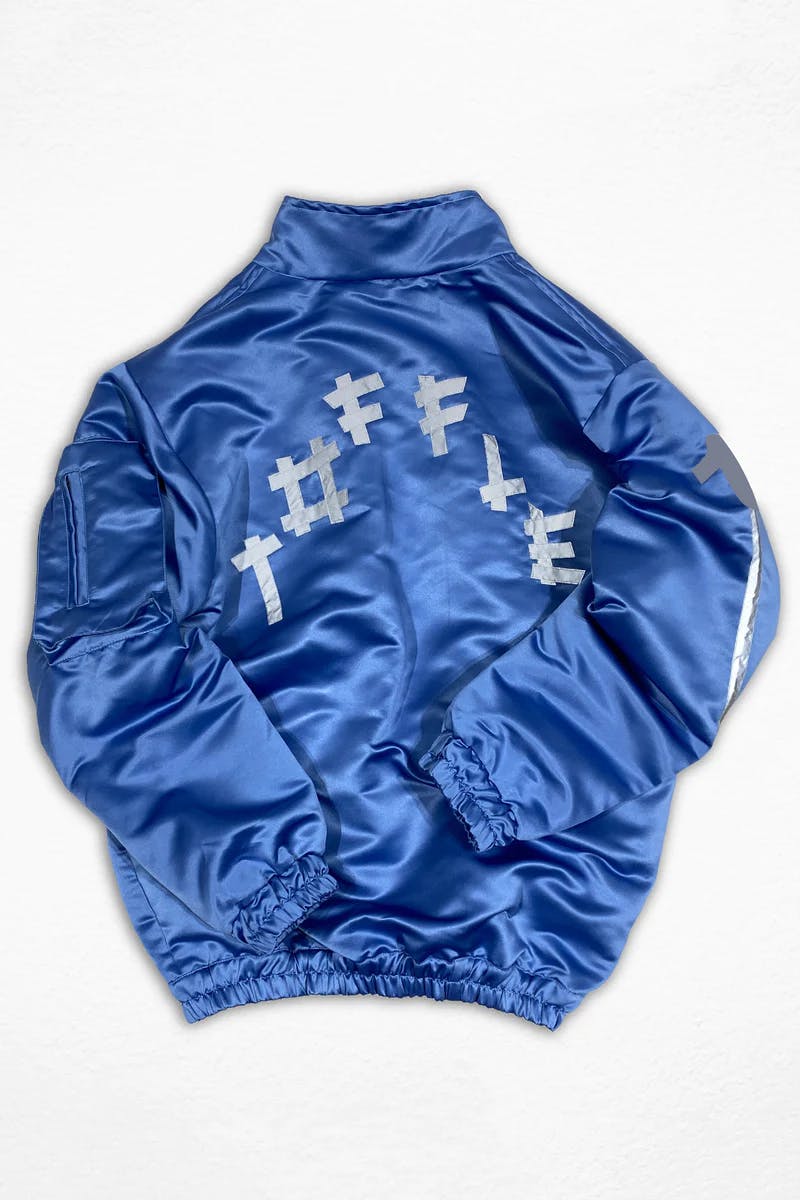 Thumbnail preview #2 for Blue Athleisure Jacket