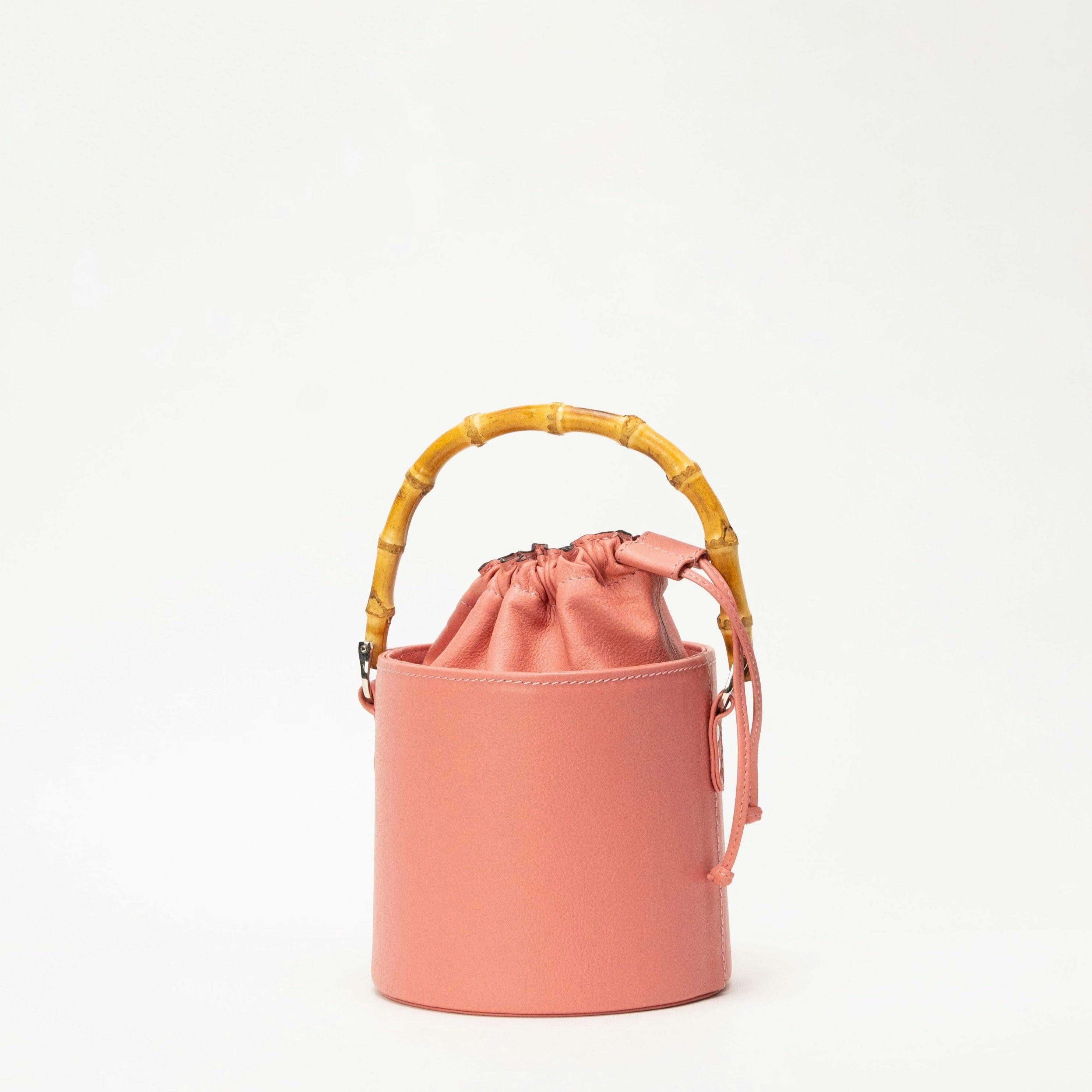 Ivy Bucket Bag in Blush Pink, a product by Mistry 