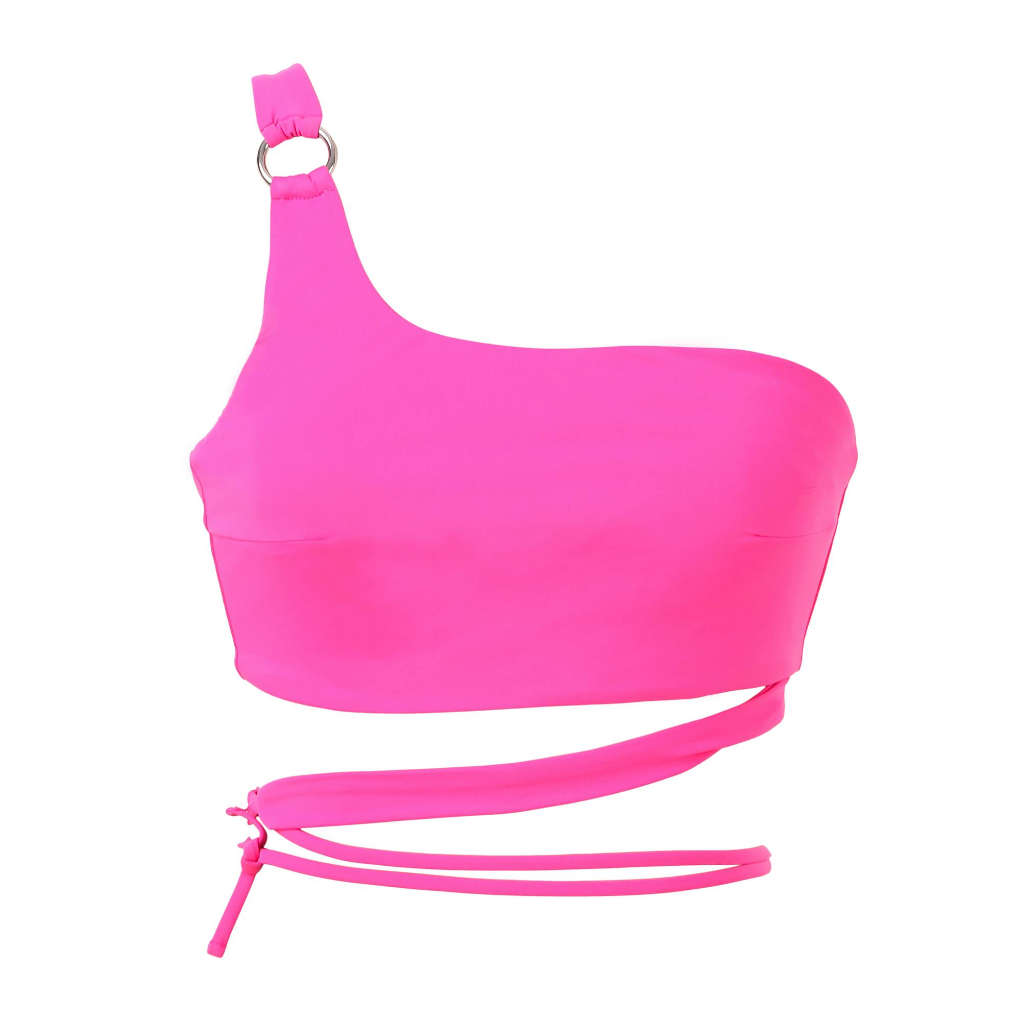 Thumbnail preview #7 for One-Shoulder Bikini Set - BlushWave