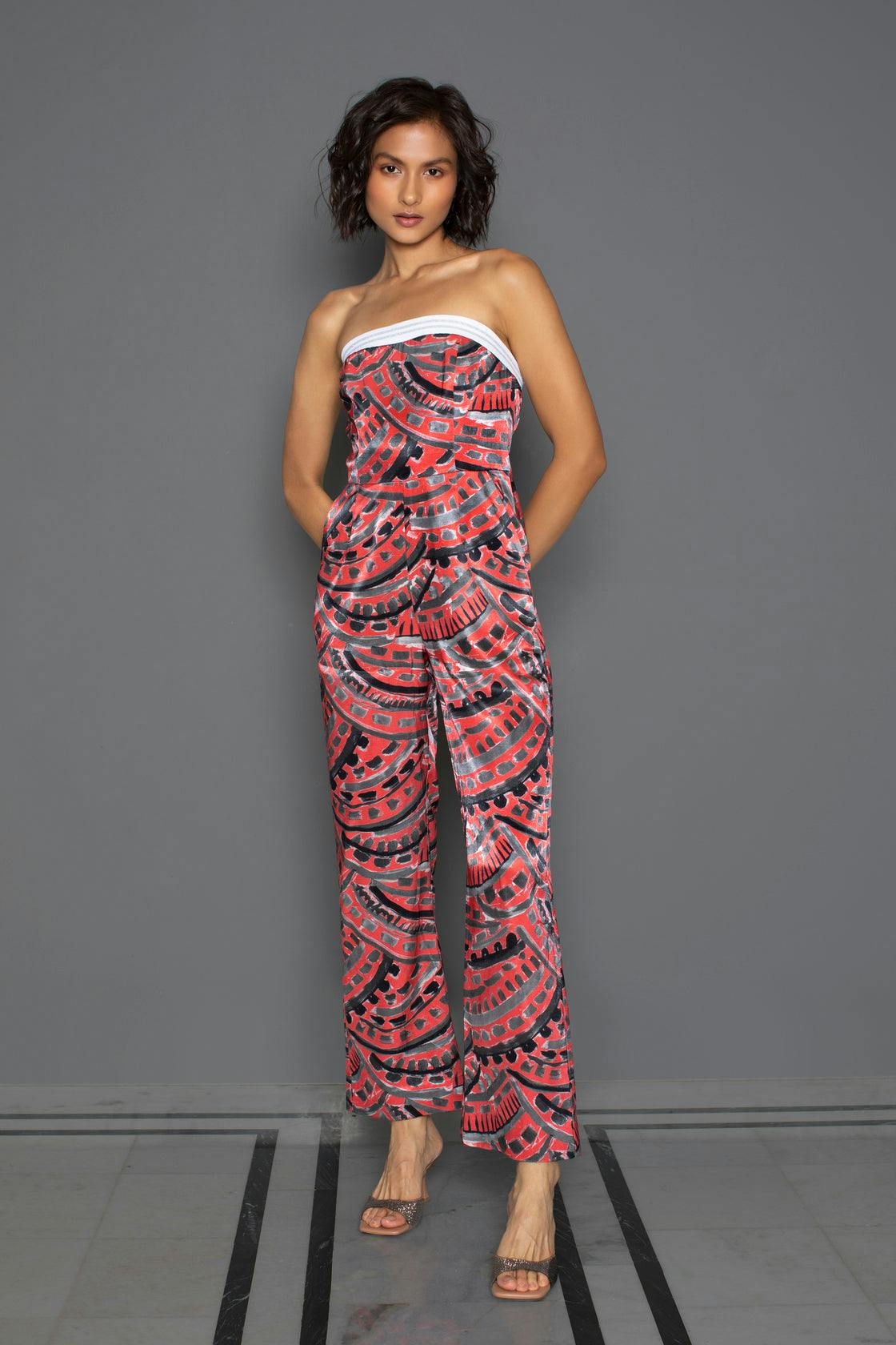 Arch Tube Straight Jumpsuit, a product by Redefine by RD