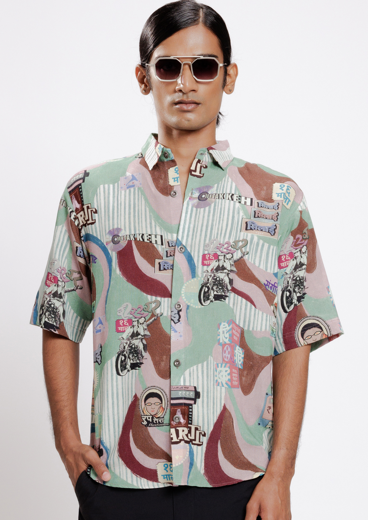 FILMY HALF SHIRT, a product by Doh tak keh