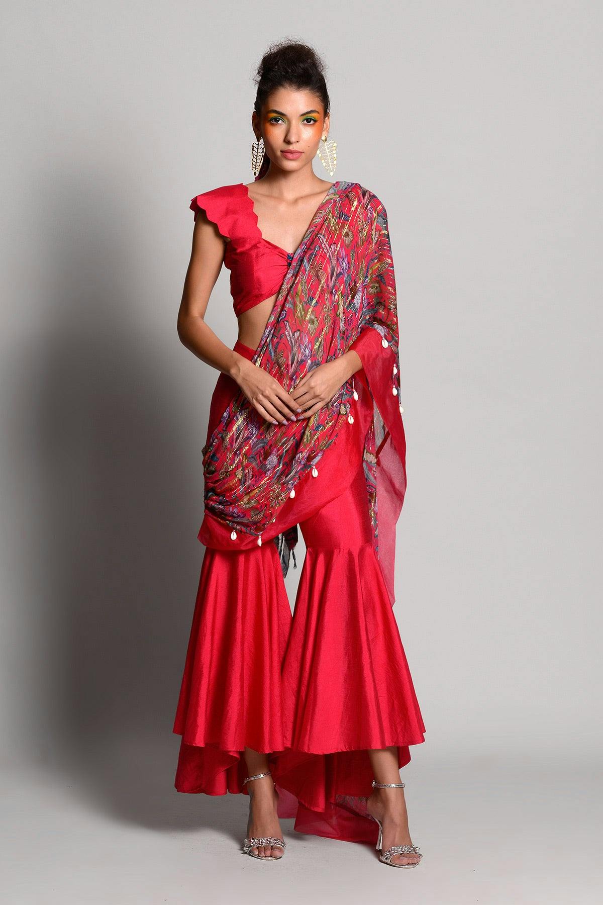 Date Pant Saree, a product by Rishi and Vibhuti