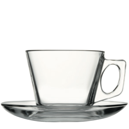 Thumbnail preview #1 for Vela Tea/Coffee Cup & Saucer 200 ml - Pack of 6