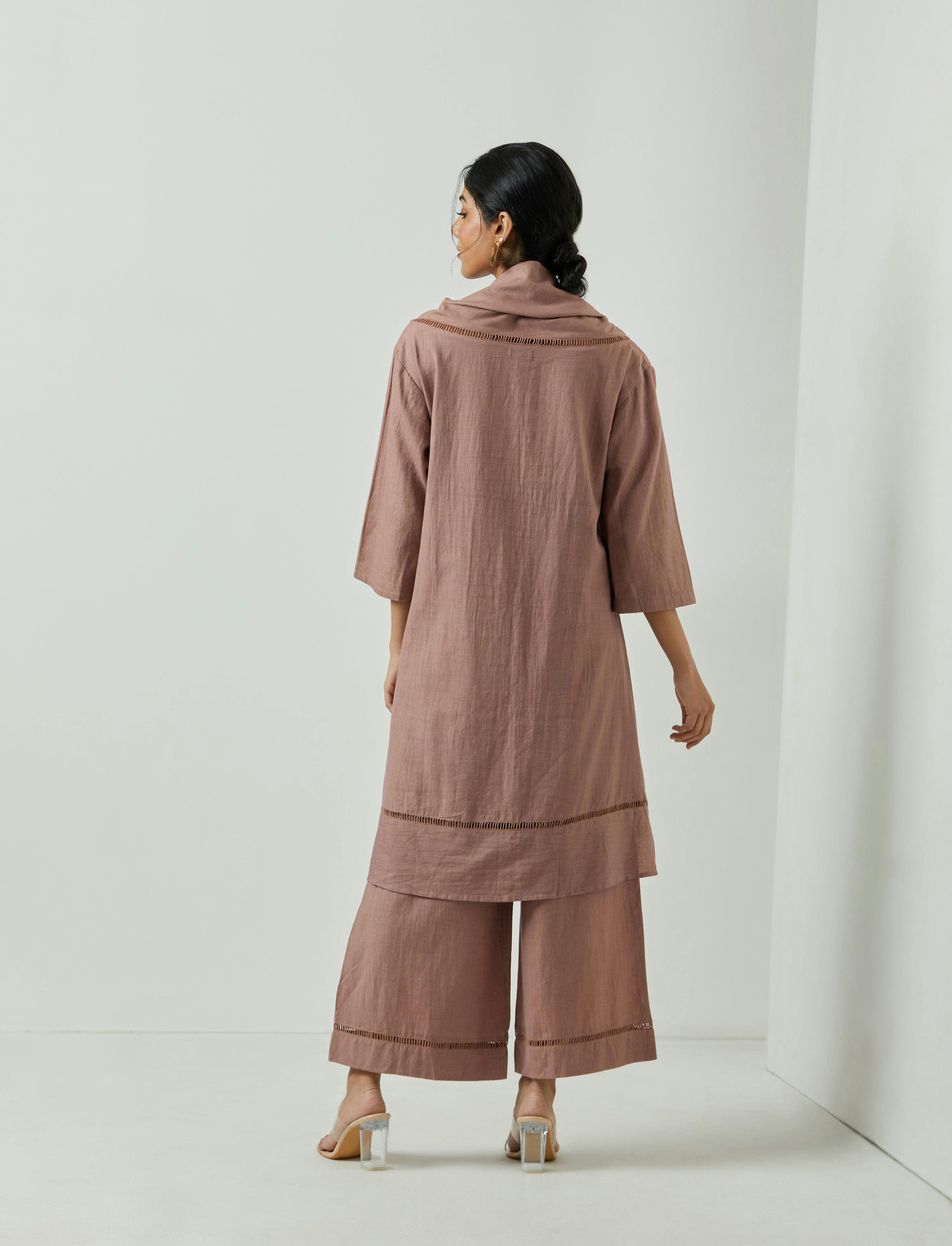 Thumbnail preview #5 for PALE MAUVE FOLIO TUNIC - 1 PC